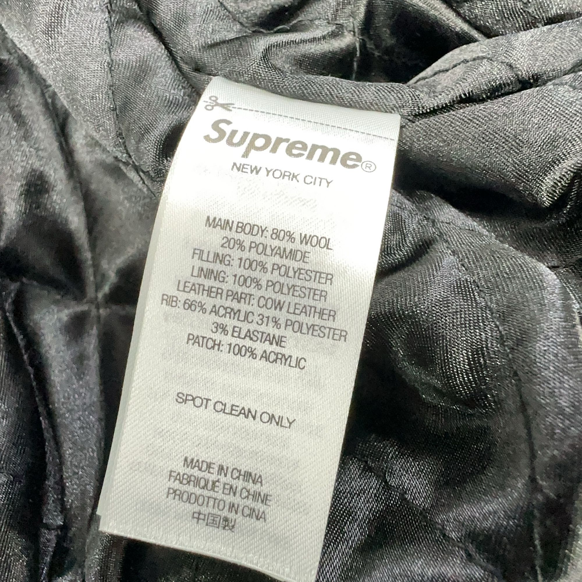 Supreme Supreme x Number (N)ine Mickey Varsity Jacket L Size US L / EU 52-54 / 3 - 5 Thumbnail