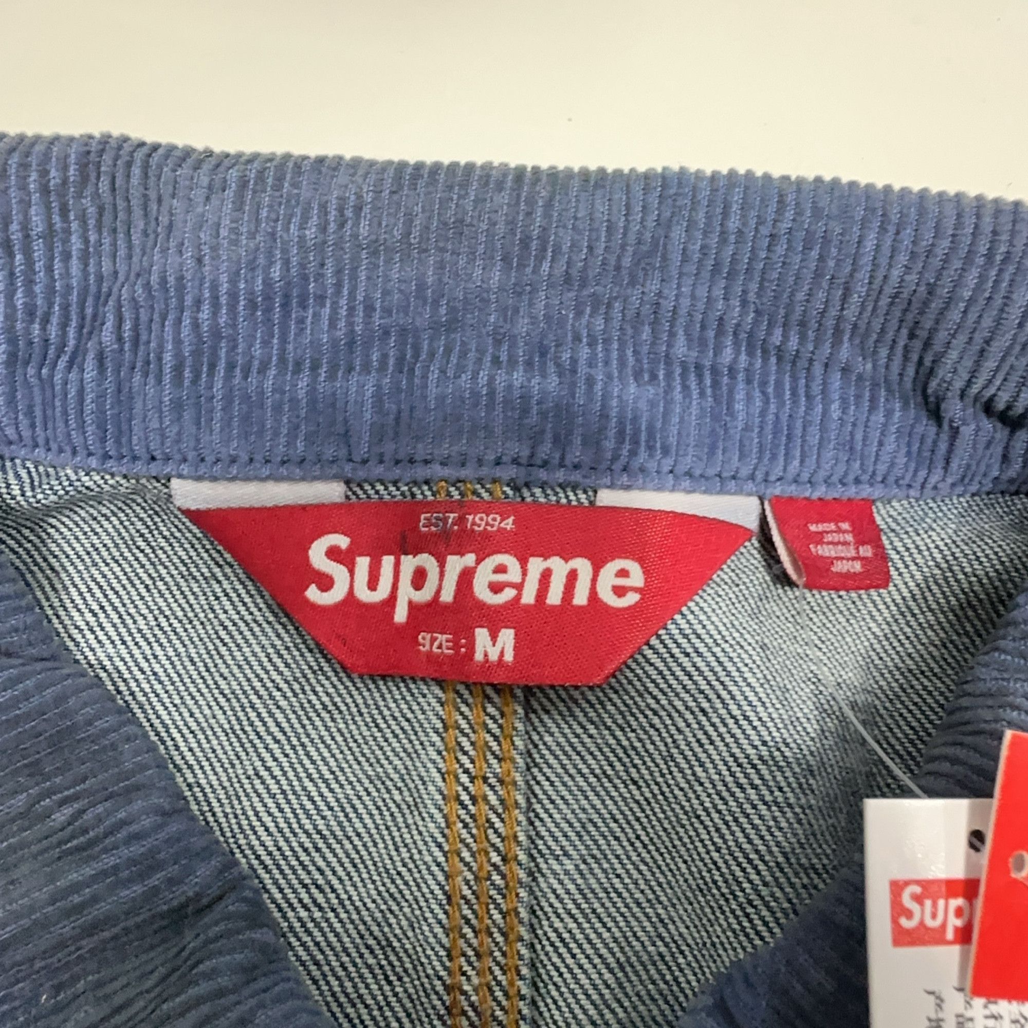 Supreme Supreme Distressed Selvedge Denim Trucker Jacket M Size US M / EU 48-50 / 2 - 4 Thumbnail