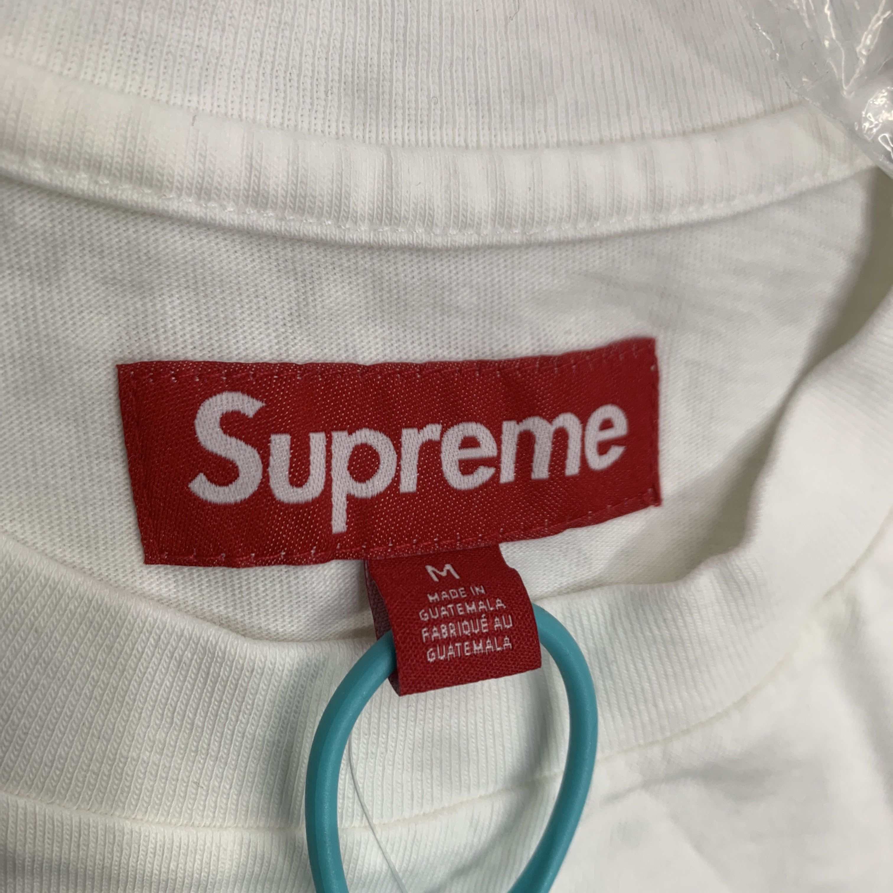 Supreme Supreme Embroidered Logo T-Shirt Size M Size US M / EU 48-50 / 2 - 2 Thumbnail