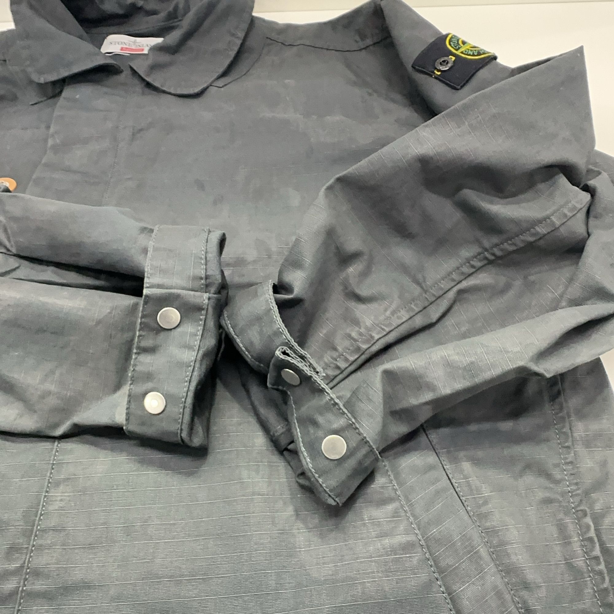 Supreme Supreme x Stone Island Reactive Ice Camo Ripstop Jacket M Size US M / EU 48-50 / 2 - 9 Thumbnail
