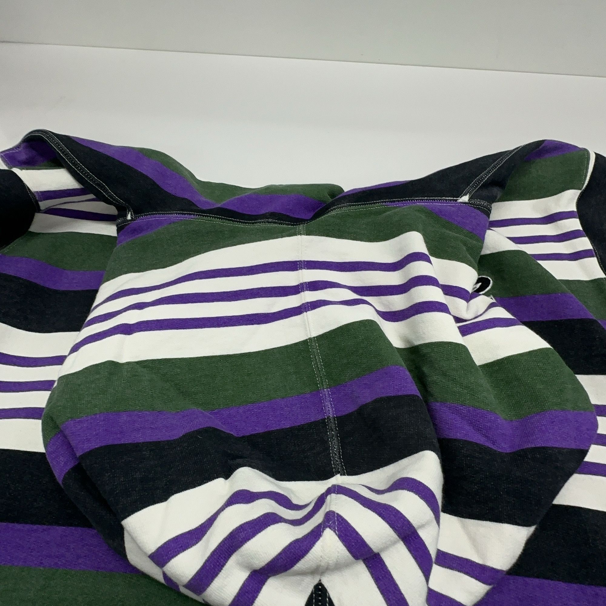 Supreme Supreme Striped Logo Hoodie Size XL Size US XL / EU 56 / 4 - 6 Thumbnail