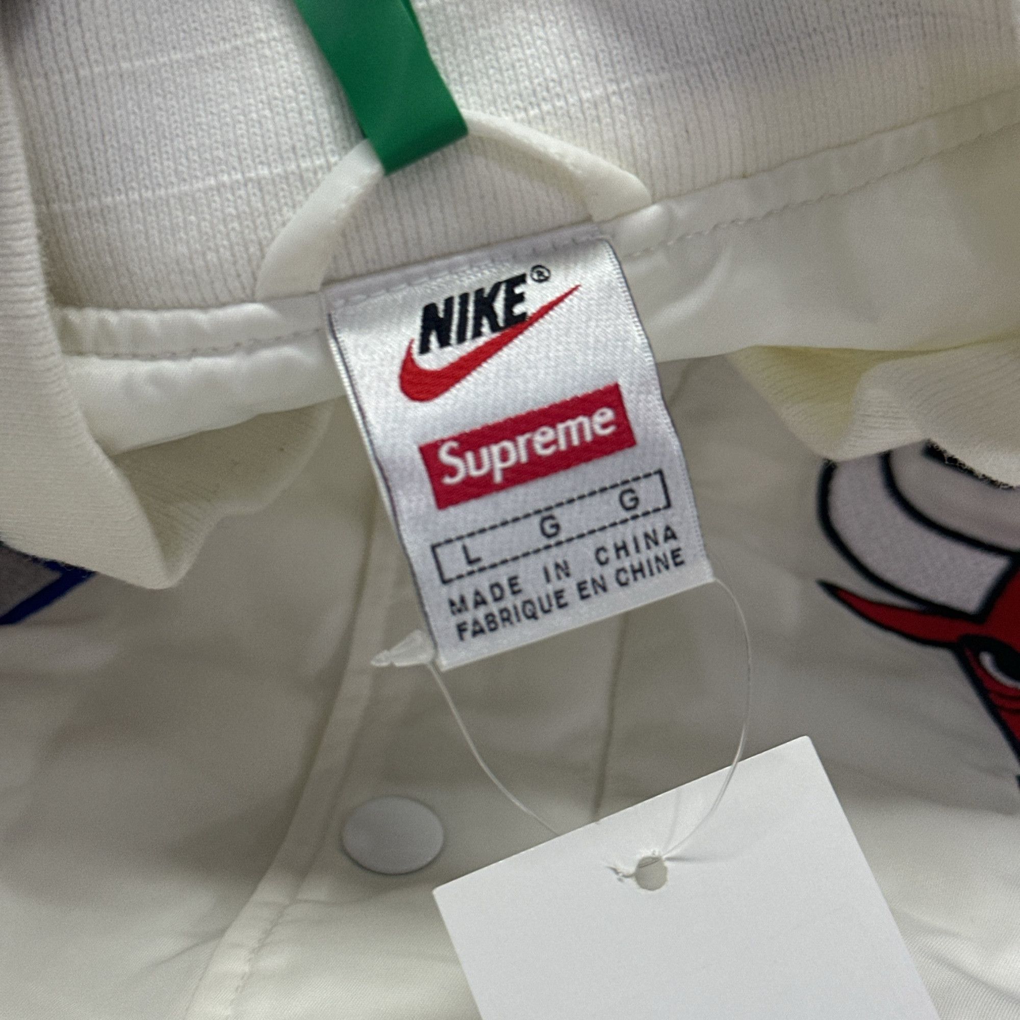 Nike × Supreme Supreme x Nike NBA Warm-Up Jacket Size L Size US L / EU 52-54 / 3 - 3 Thumbnail