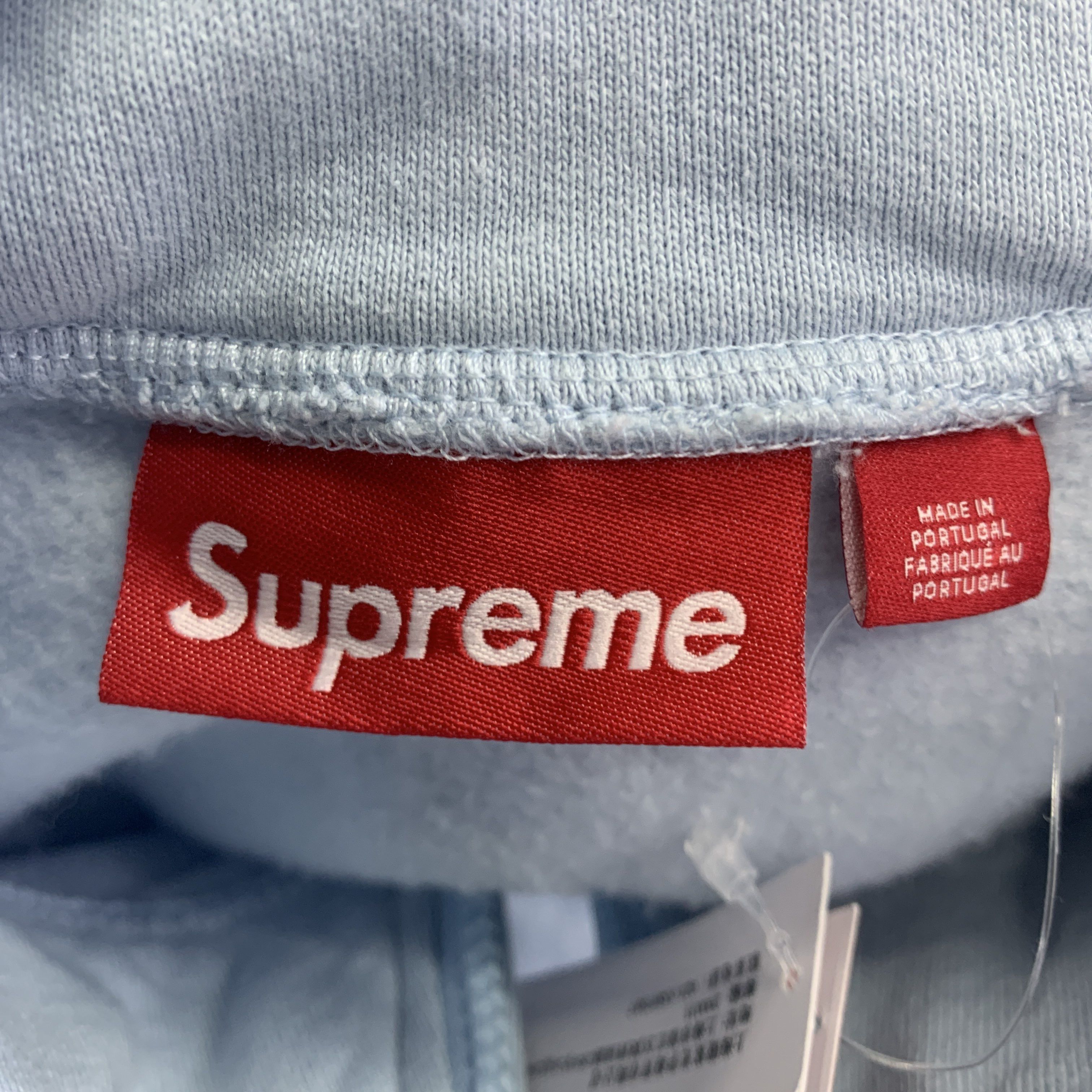 Supreme Supreme Crest Appliqué Half Zip Pullover Light Blue Size M Size US M / EU 48-50 / 2 - 2 Thumbnail