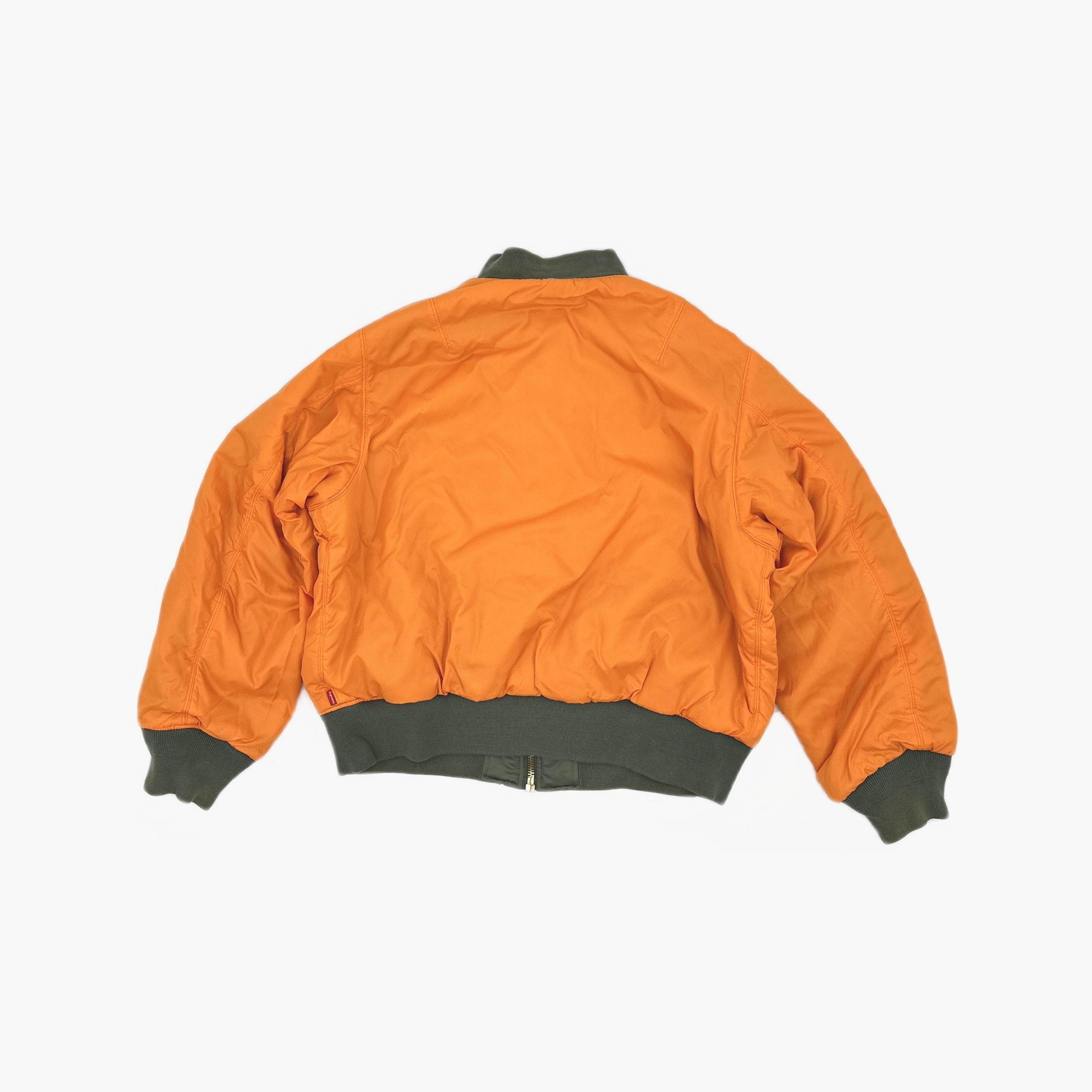Supreme Supreme Globe MA-1 Bomber Jacket Size L Size US L / EU 52-54 / 3 - 4 Thumbnail