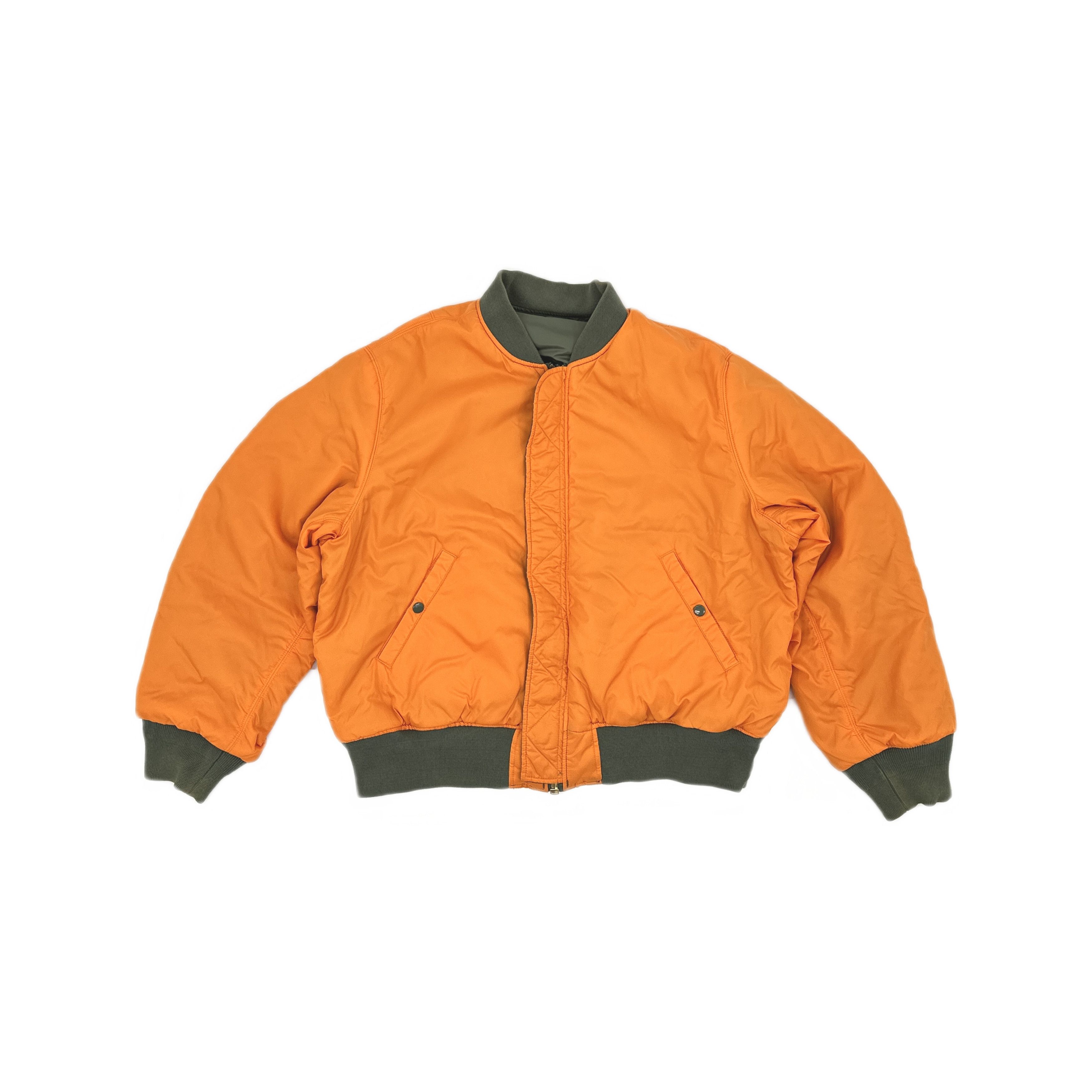 Supreme Supreme Globe MA-1 Bomber Jacket Size L Size US L / EU 52-54 / 3 - 3 Thumbnail