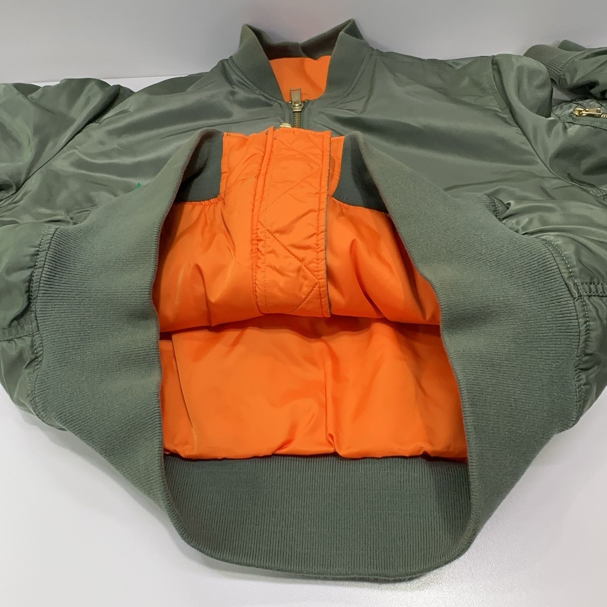 Supreme Supreme Globe MA-1 Bomber Jacket Size L Size US L / EU 52-54 / 3 - 9 Thumbnail