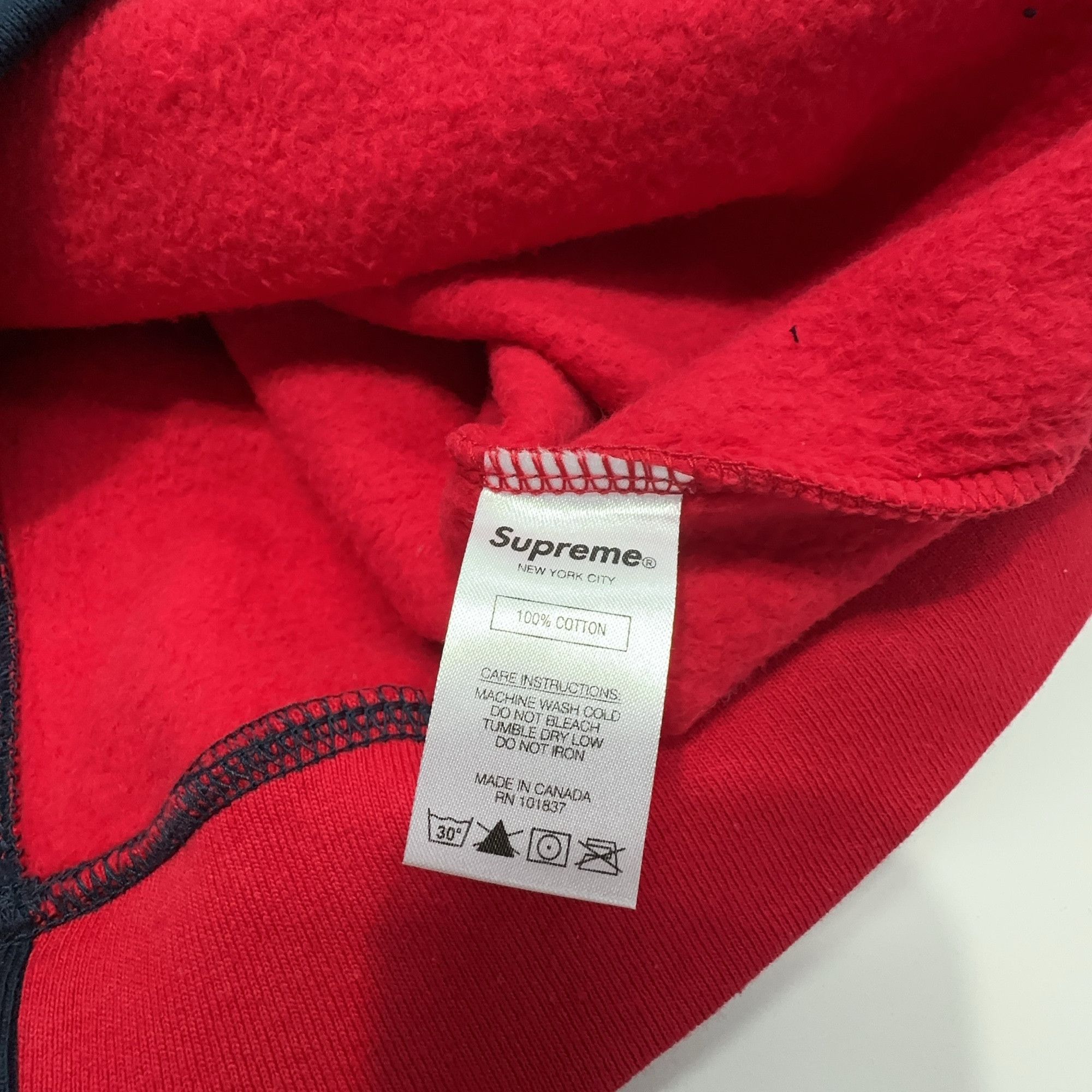 Supreme Supreme Split Crewneck Sweatshirt Size M Size US M / EU 48-50 / 2 - 3 Thumbnail