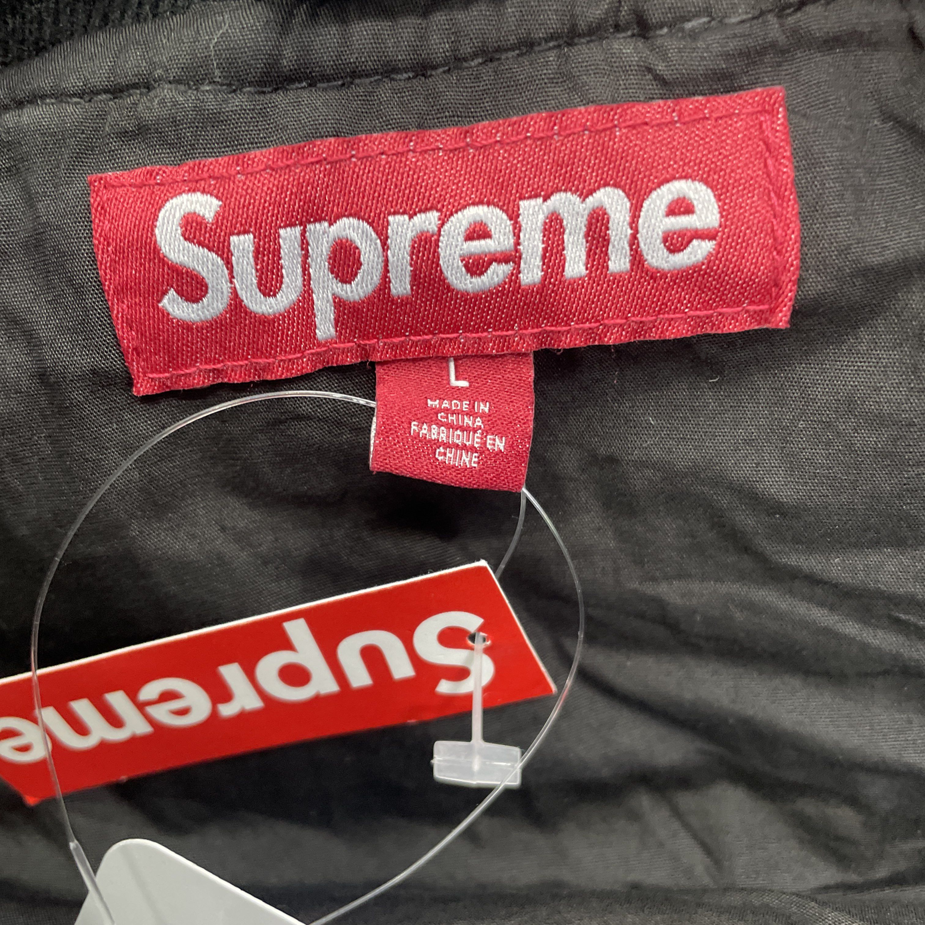 Supreme Supreme Flag Quilted Hooded Work Jacket Size L Size US L / EU 52-54 / 3 - 2 Thumbnail