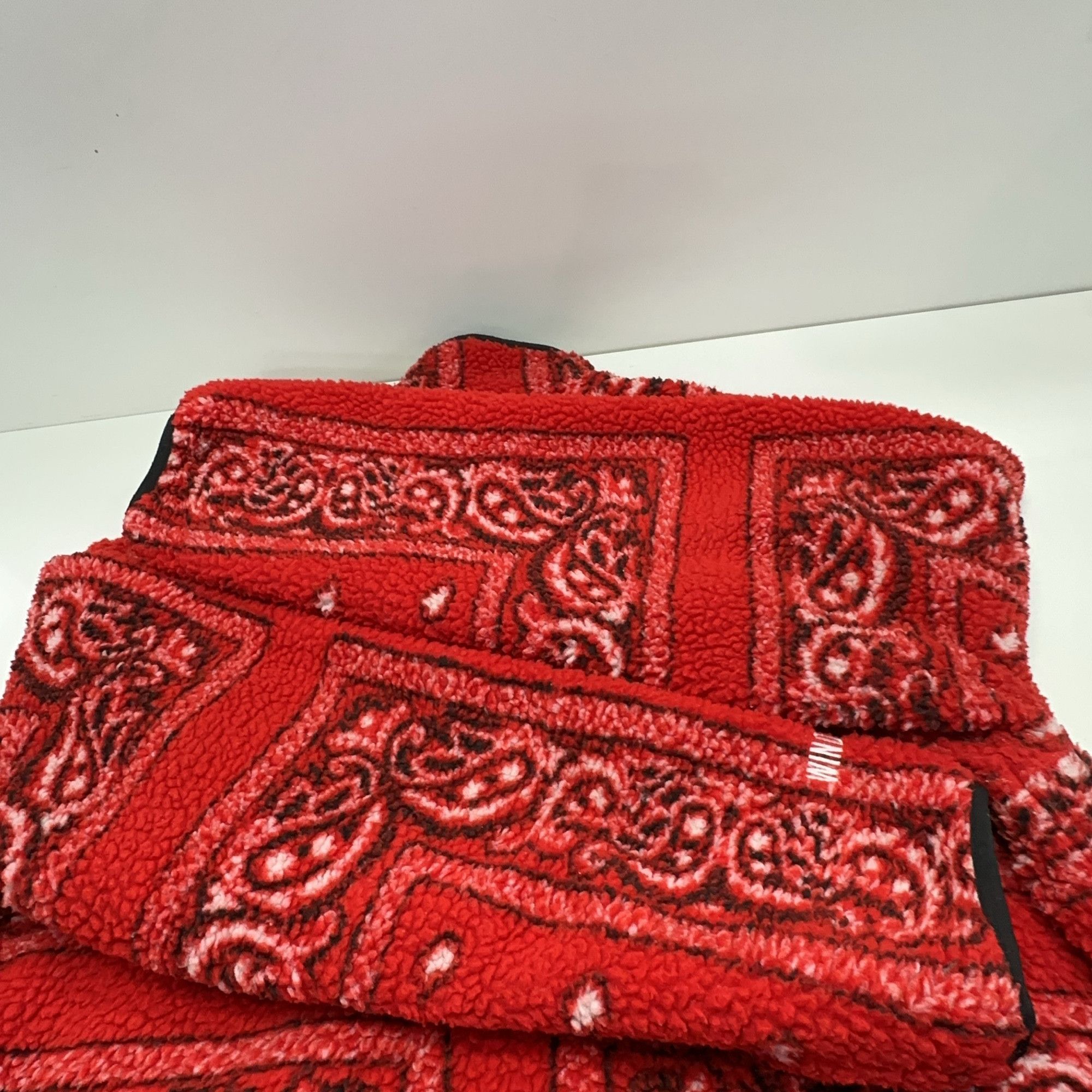Supreme Supreme Bandana Fleece Jacket Size L Size US L / EU 52-54 / 3 - 17 Thumbnail