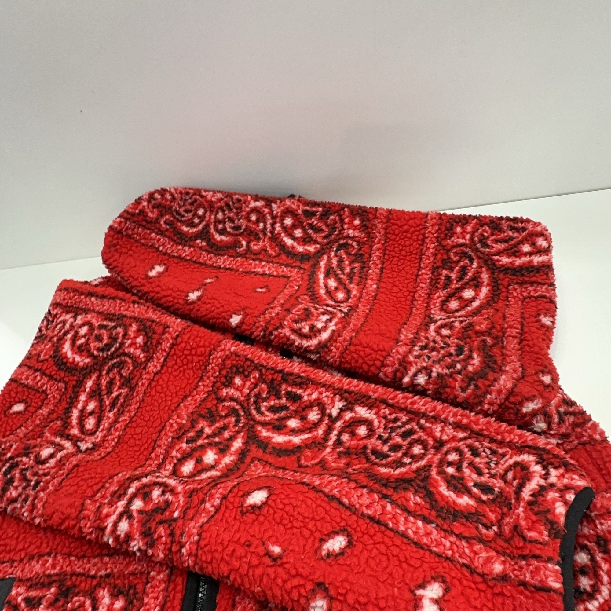 Supreme Supreme Bandana Fleece Jacket Size L Size US L / EU 52-54 / 3 - 16 Thumbnail