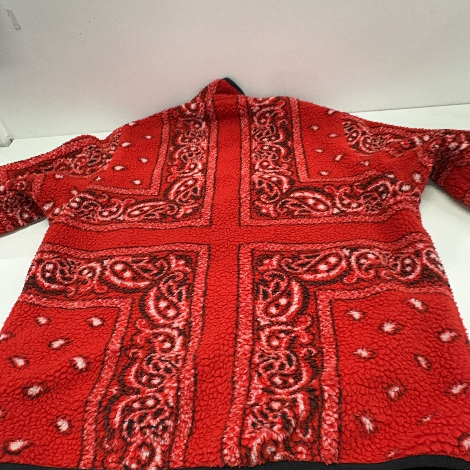 Supreme Supreme Bandana Fleece Jacket Size L Size US L / EU 52-54 / 3 - 18 Thumbnail