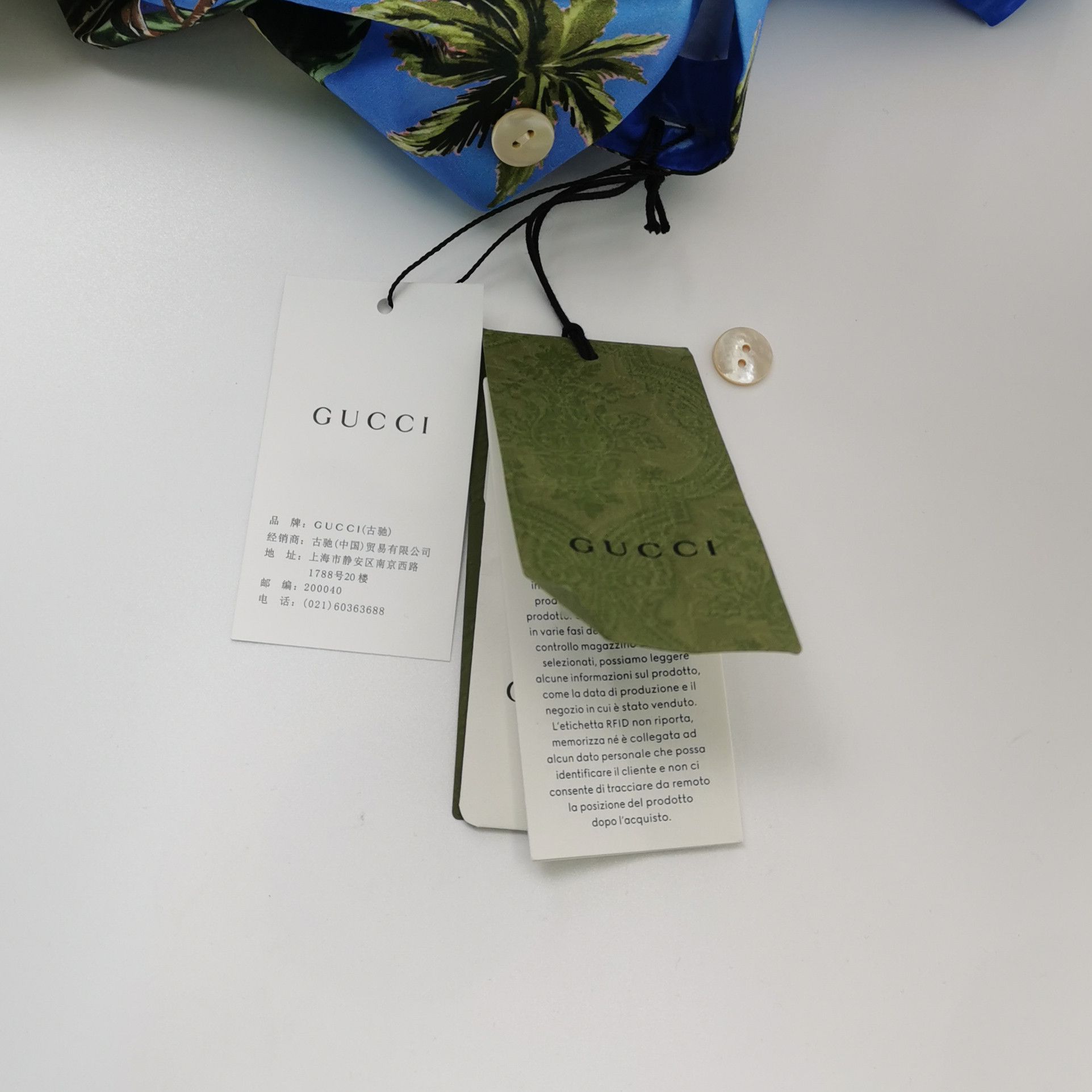 Gucci Gucci Men s Button Ups Size US S / EU 44-46 / 1 - 4 Thumbnail