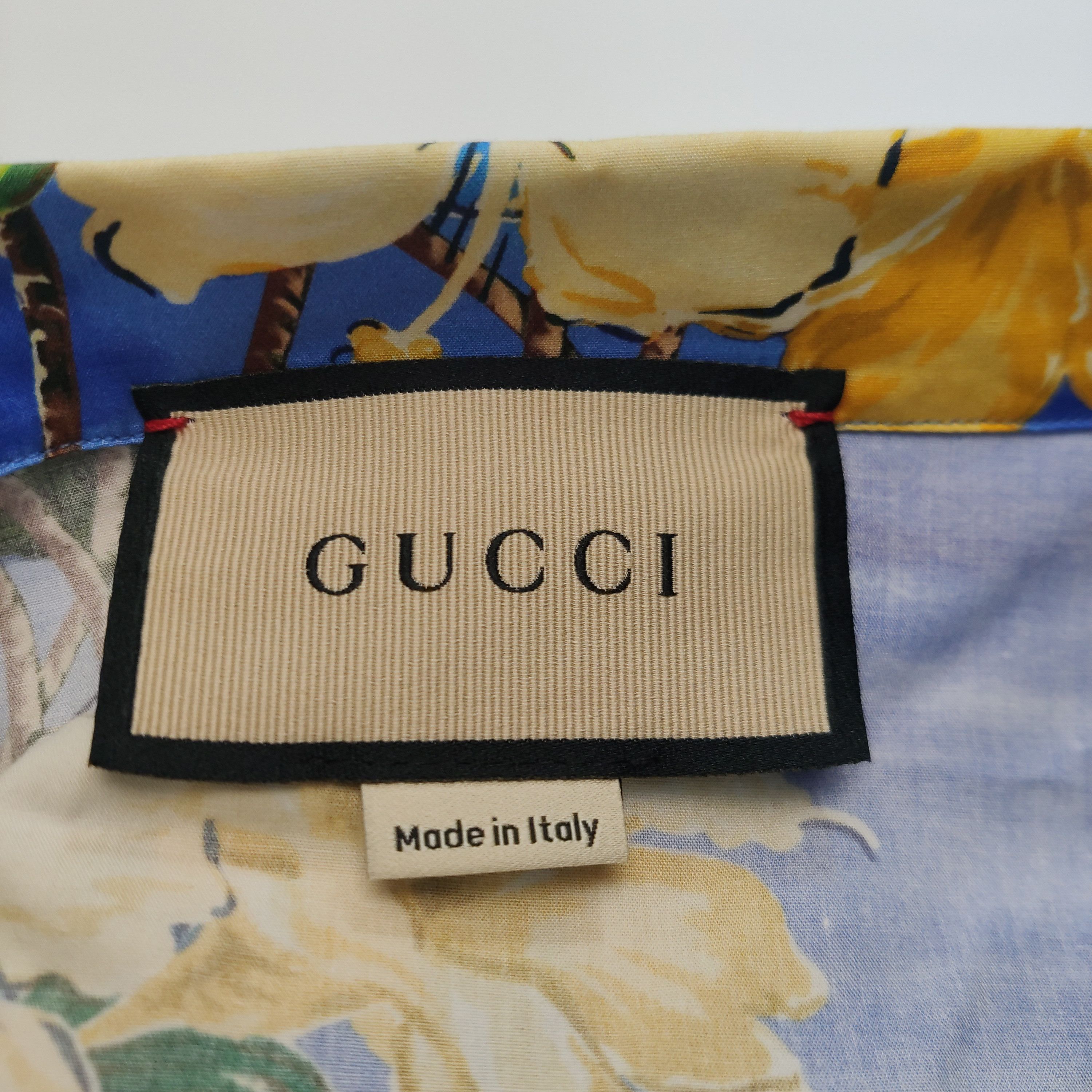 Gucci Gucci Men s Button Ups Size US S / EU 44-46 / 1 - 5 Thumbnail