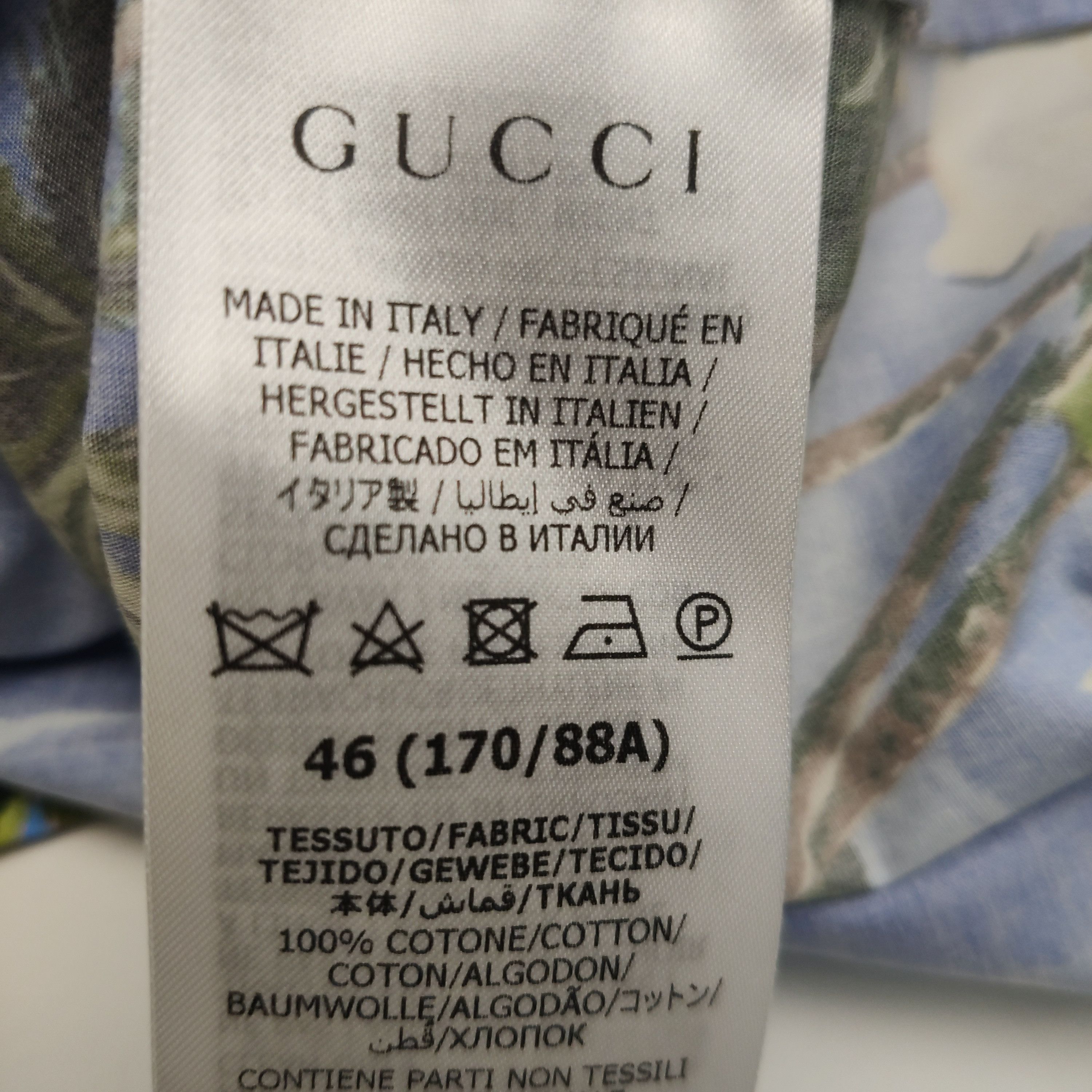 Gucci Gucci Men s Button Ups Size US S / EU 44-46 / 1 - 6 Thumbnail