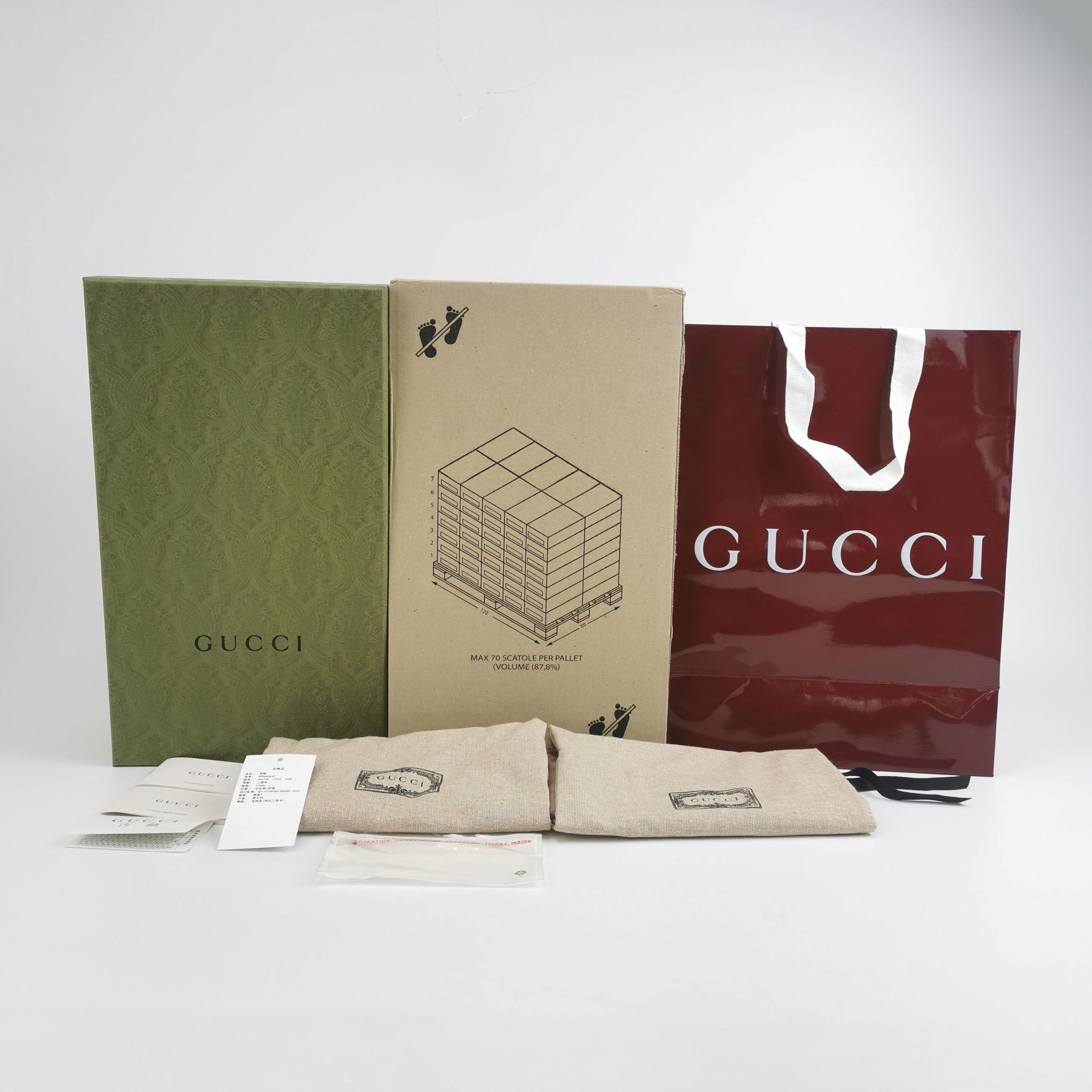 Gucci Gucci Men 12.5 Leather Size US 12.5 / EU 45-46 - 6 Thumbnail