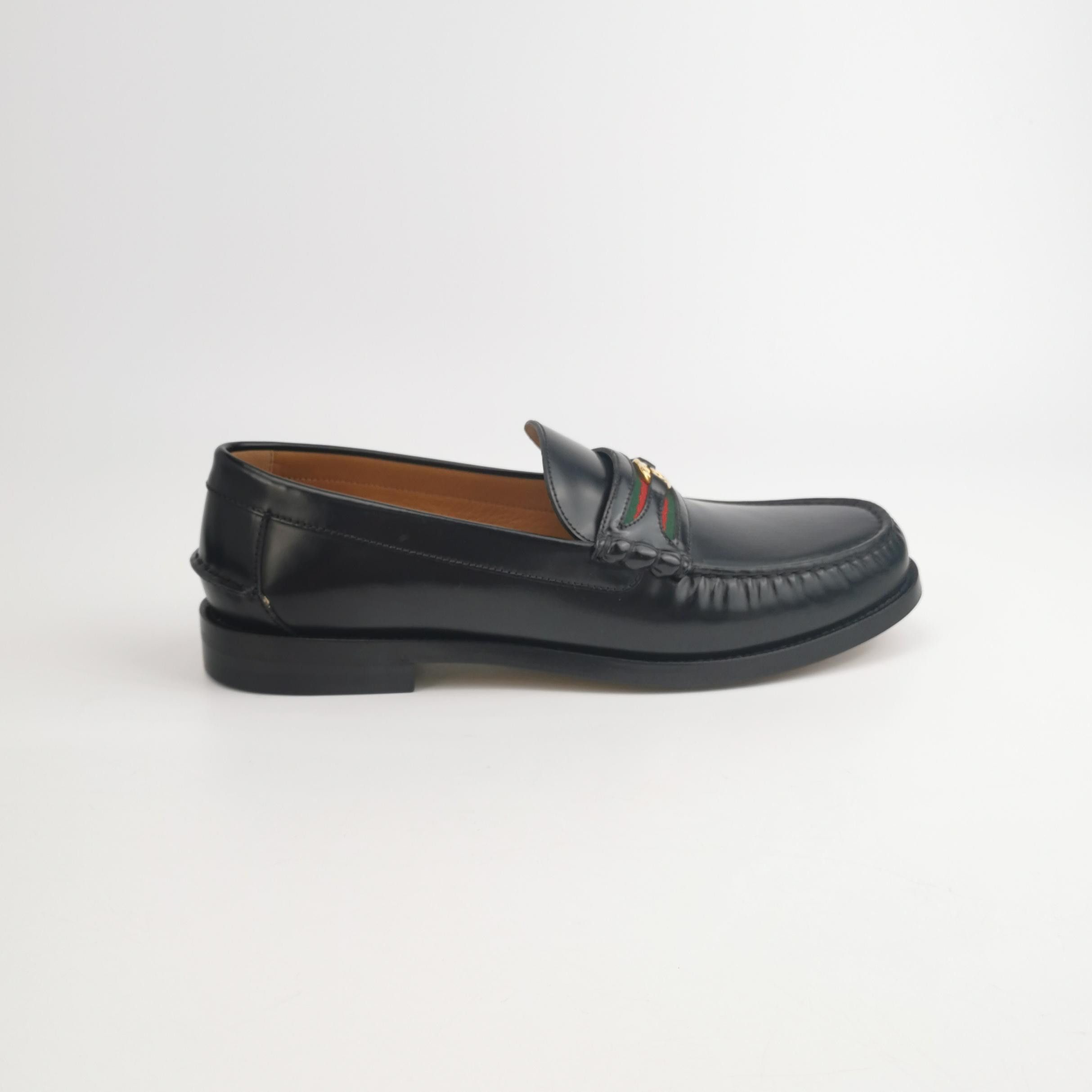 Gucci Gucci Men 12.5 Leather Size US 12.5 / EU 45-46 - 2 Thumbnail
