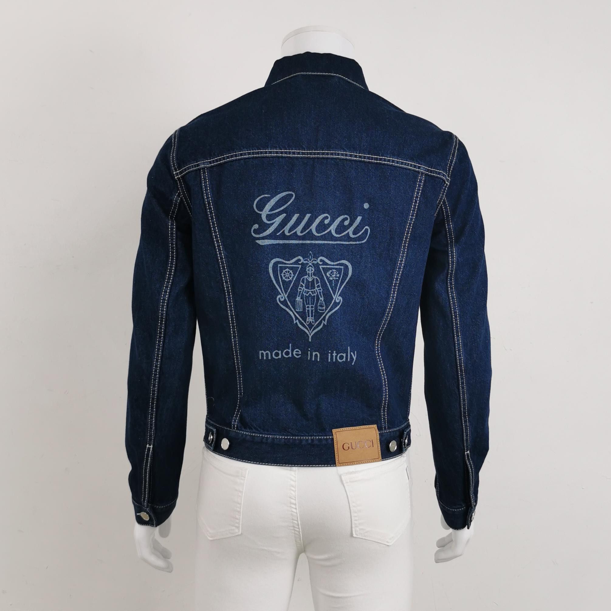 Gucci Gucci Men m Light Jackets Size US M / EU 48-50 / 2 - 2 Thumbnail