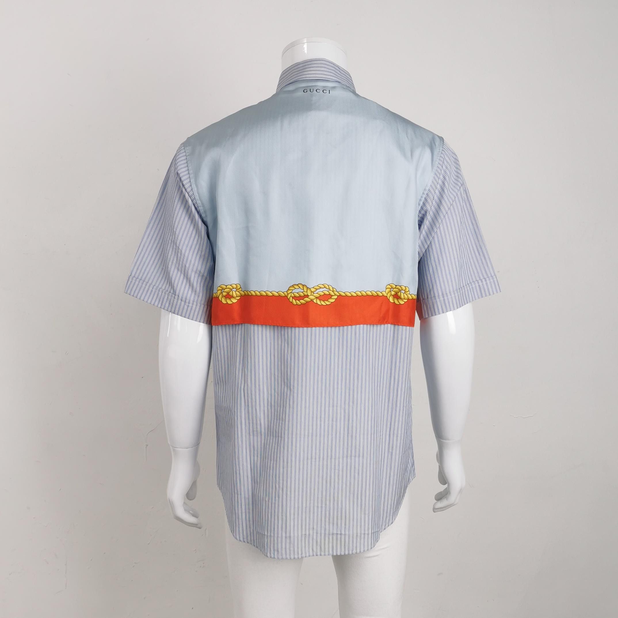 Gucci Gucci Men xs Button Ups Size US XS / EU 42 / 0 - 2 Thumbnail