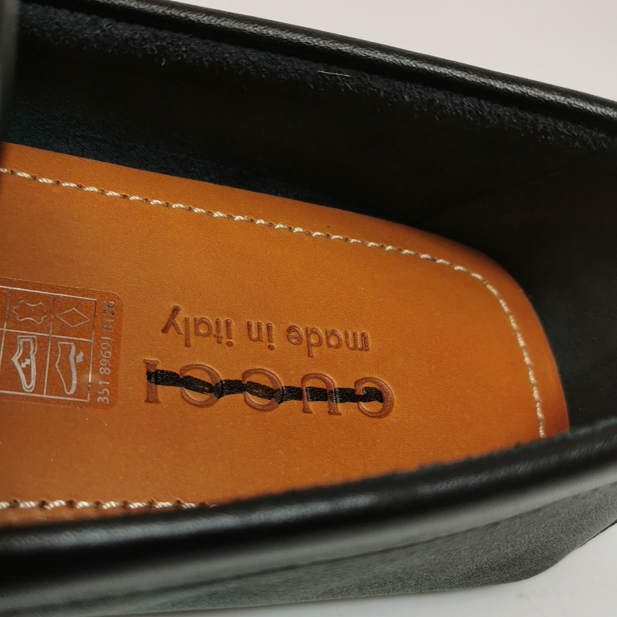 Gucci Gucci Men 5.5 Leather Size US 5.5 / EU 38 - 9 Thumbnail