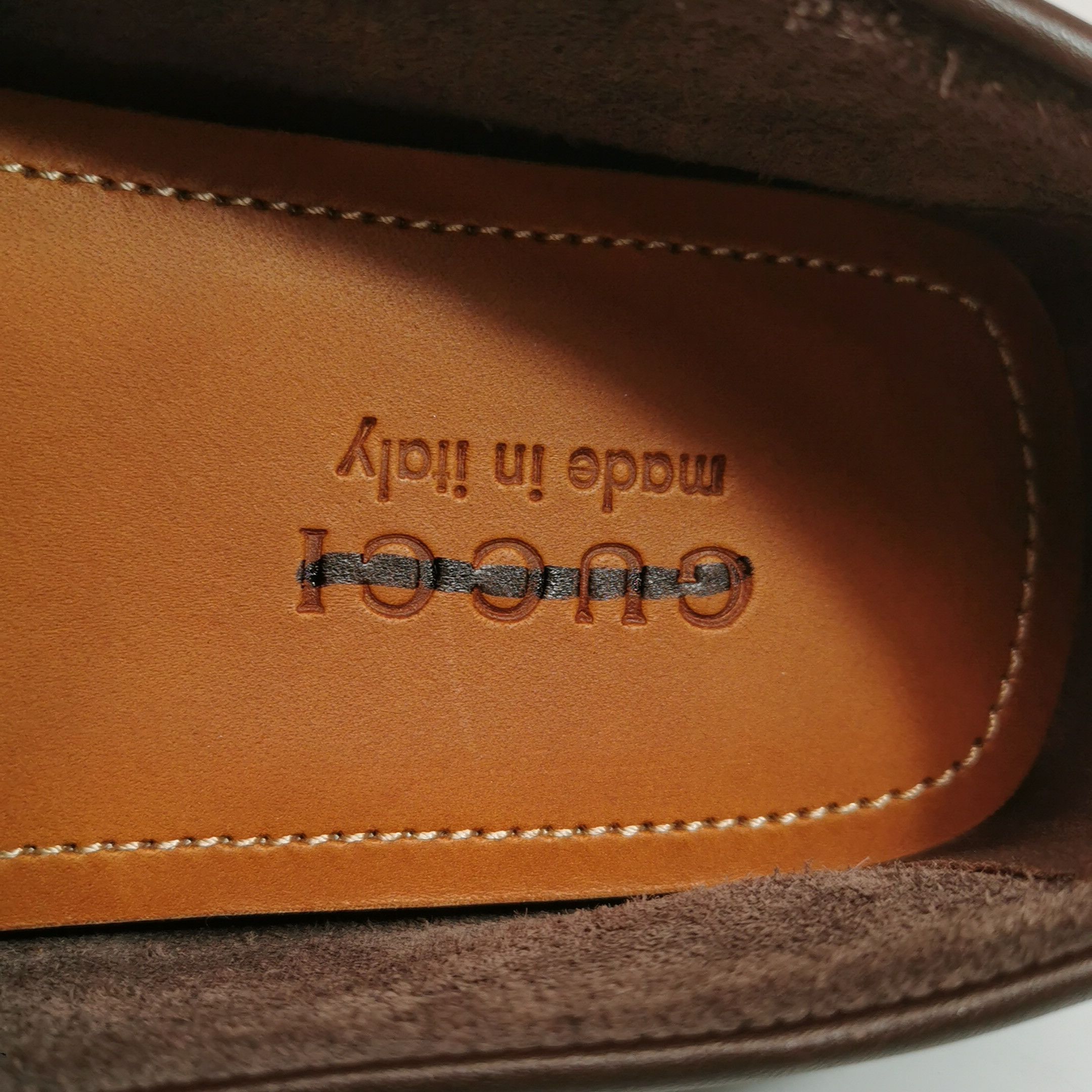 Gucci Gucci Men 8 Leather Size US 8 / EU 41 - 9 Thumbnail