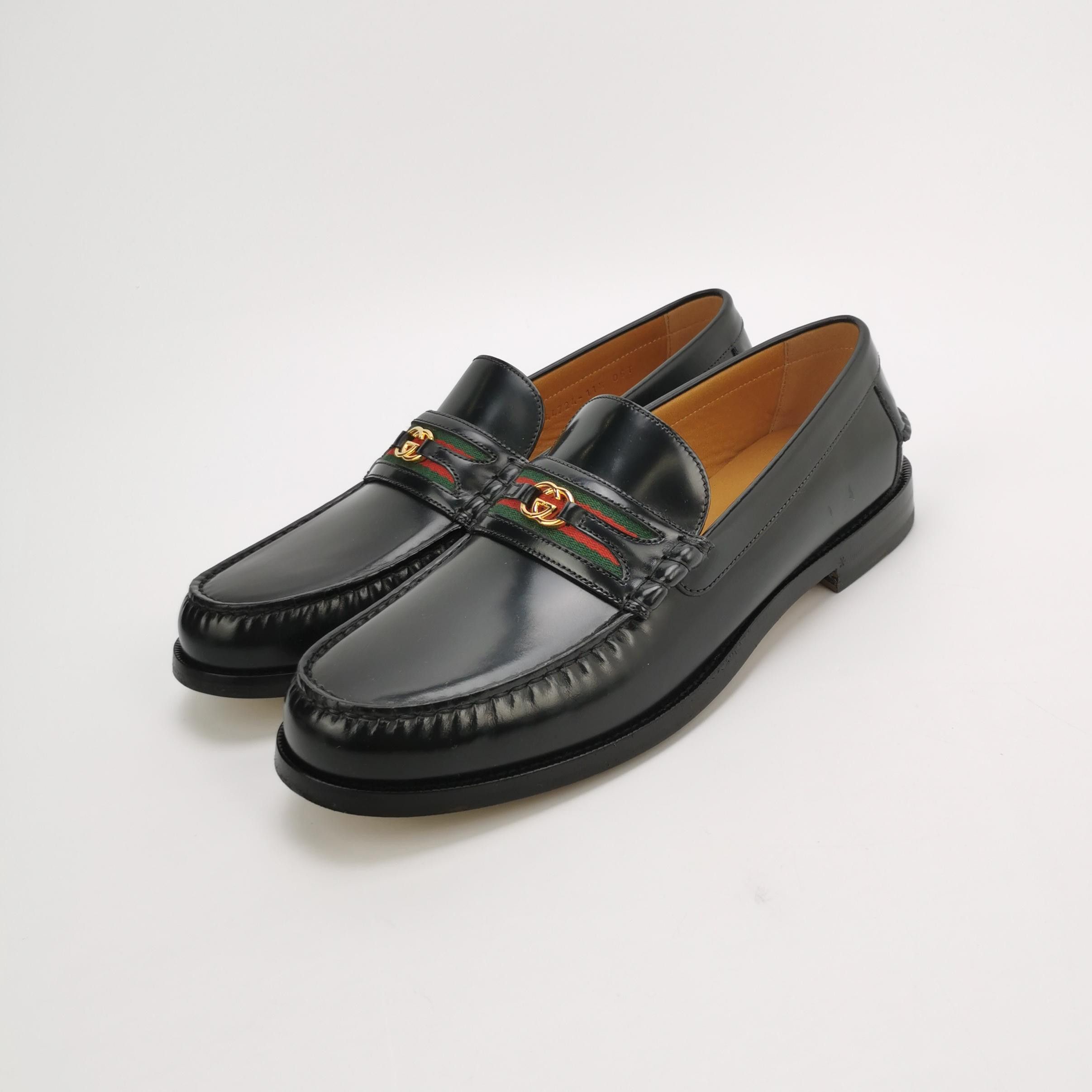 Gucci Gucci Men 12.5 Leather Size US 12.5 / EU 45-46 - 2 Thumbnail