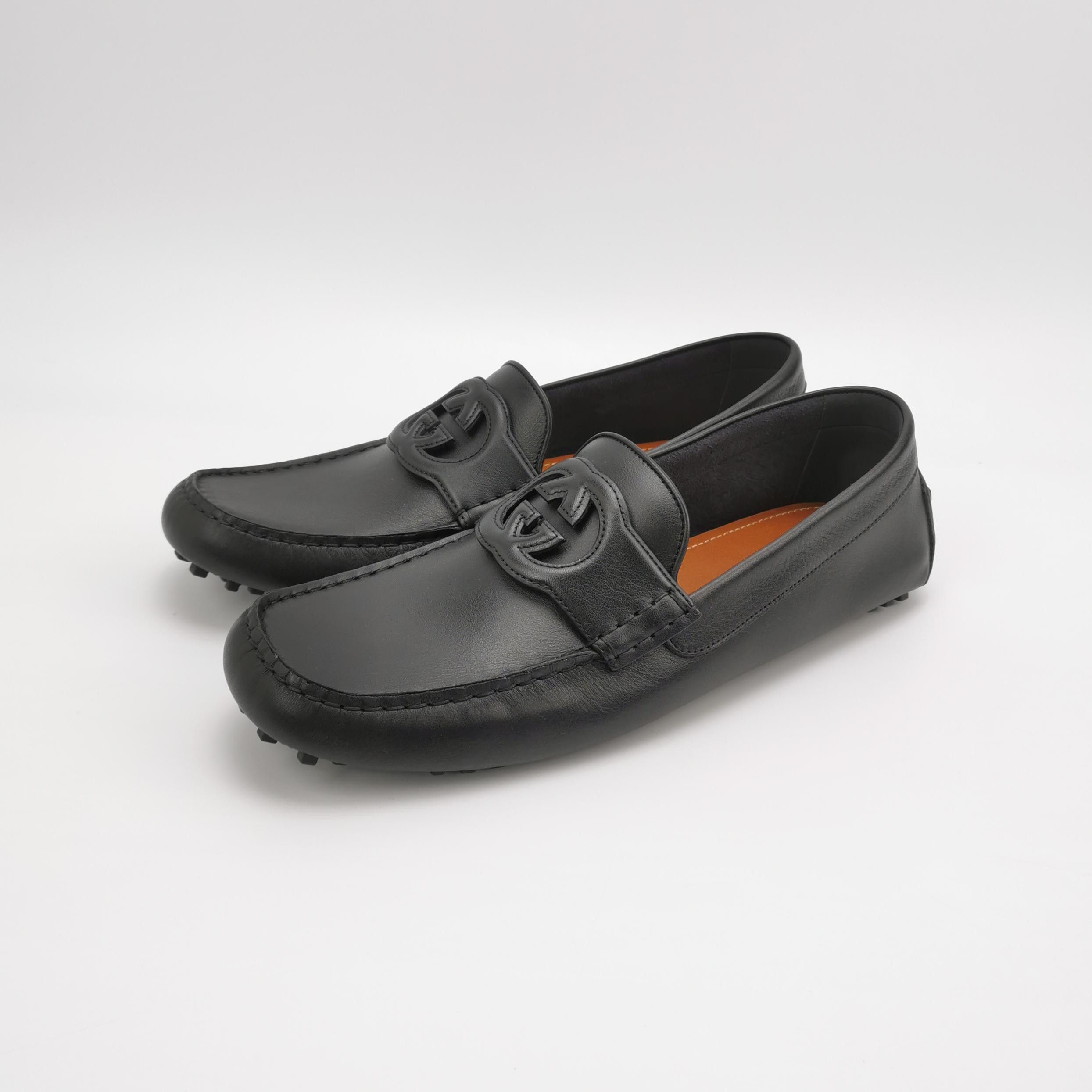 Gucci Gucci Men 12.5 Leather Size US 12.5 / EU 45-46 - 2 Thumbnail