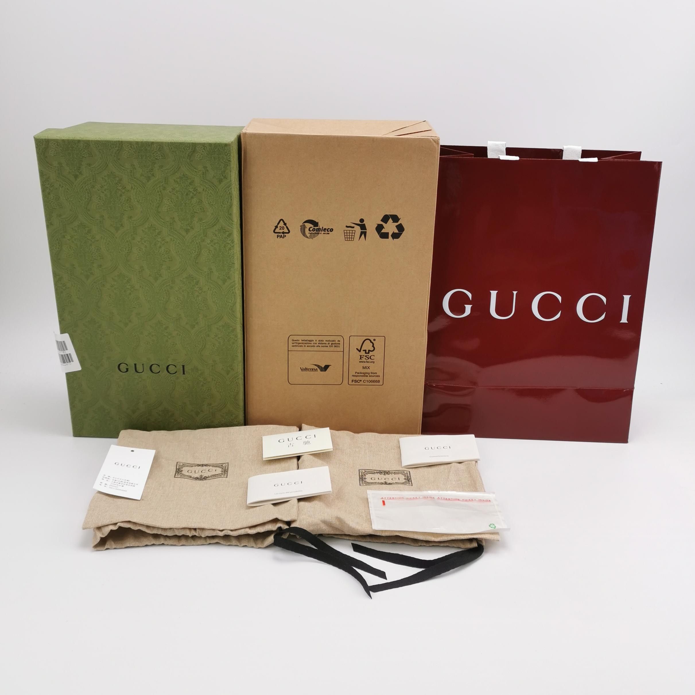 Gucci Gucci Men 12.5 Leather Size US 12.5 / EU 45-46 - 6 Thumbnail