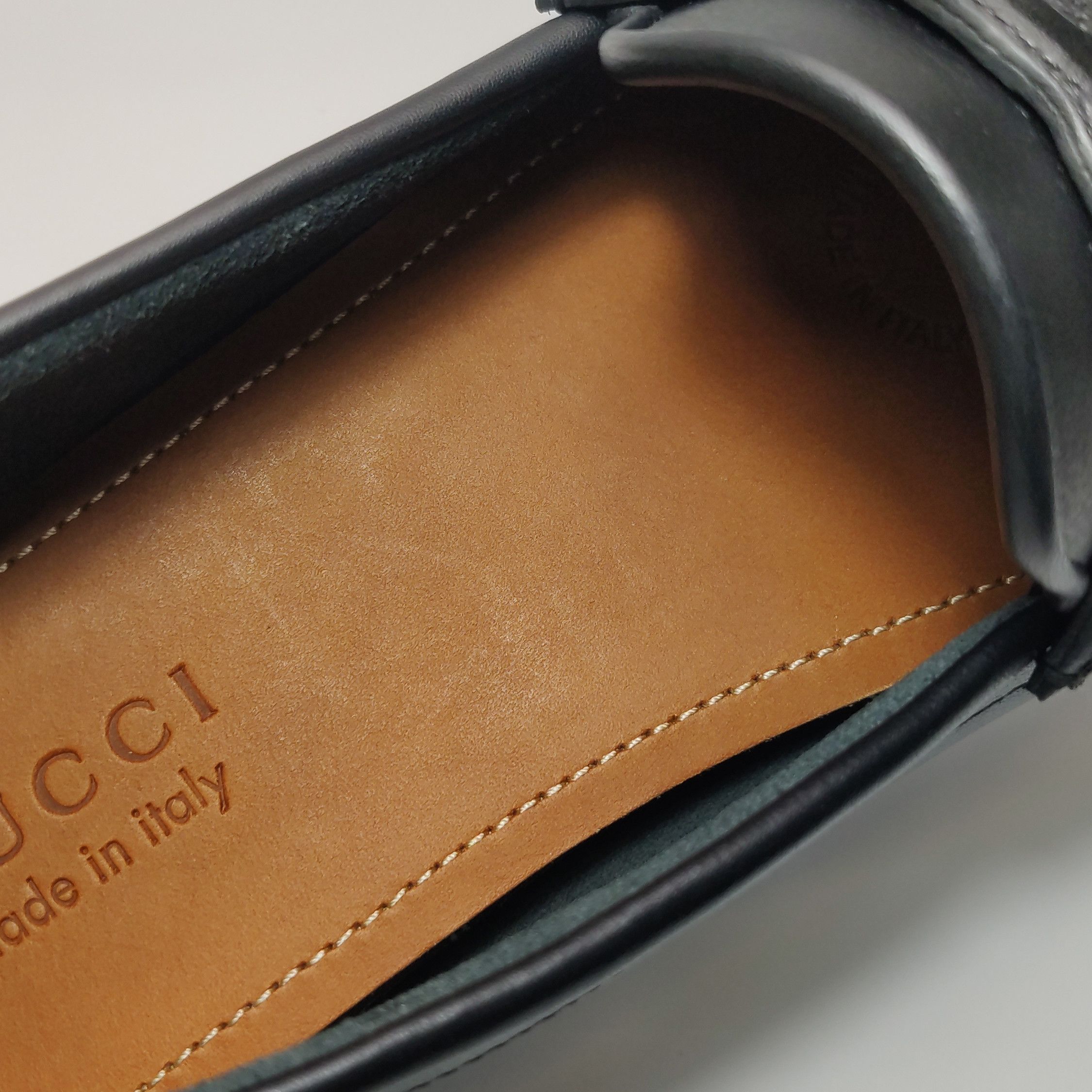 Gucci Gucci Men 12.5 Leather Size US 12.5 / EU 45-46 - 8 Thumbnail