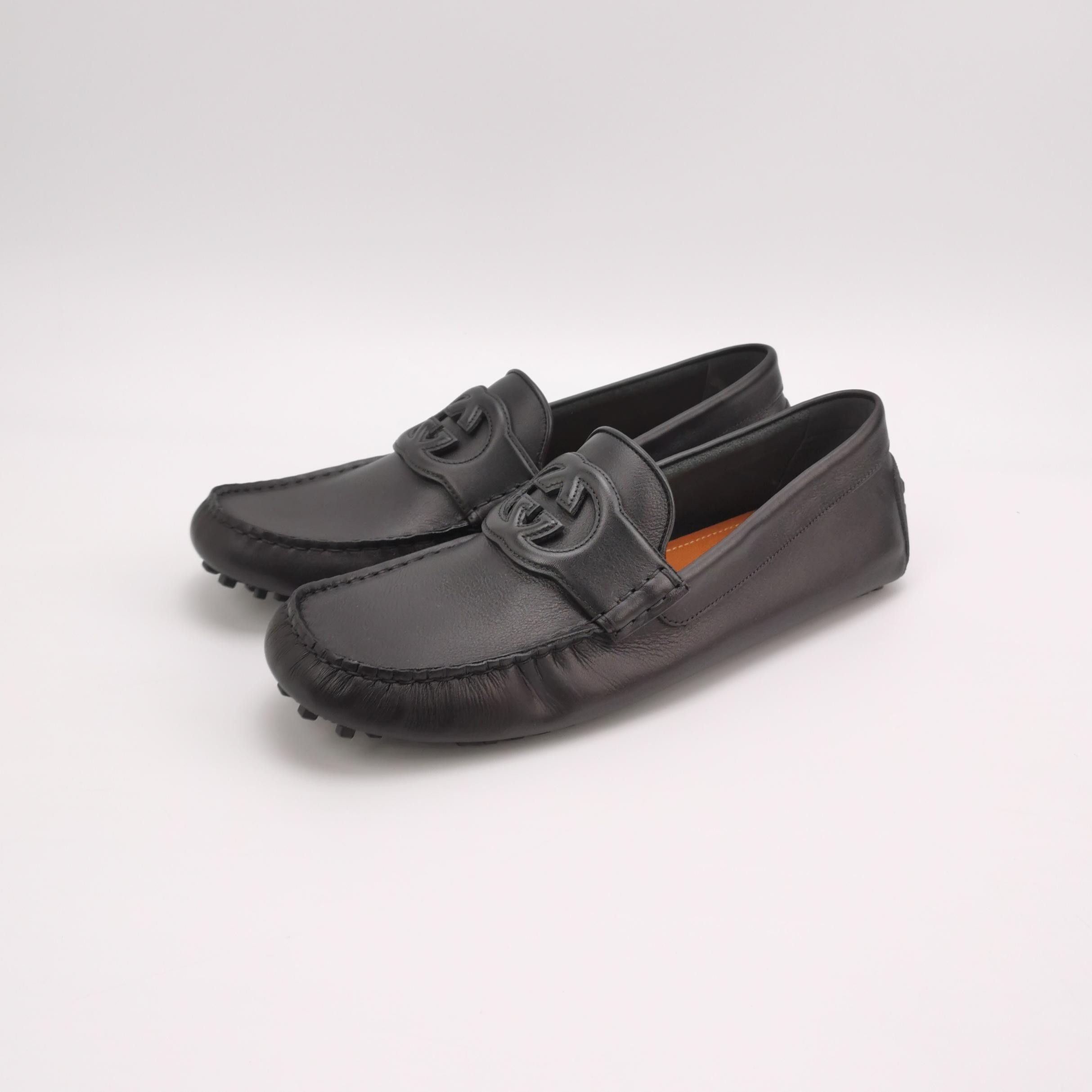 Gucci Gucci Men 12.5 Leather Size US 12.5 / EU 45-46 - 2 Thumbnail