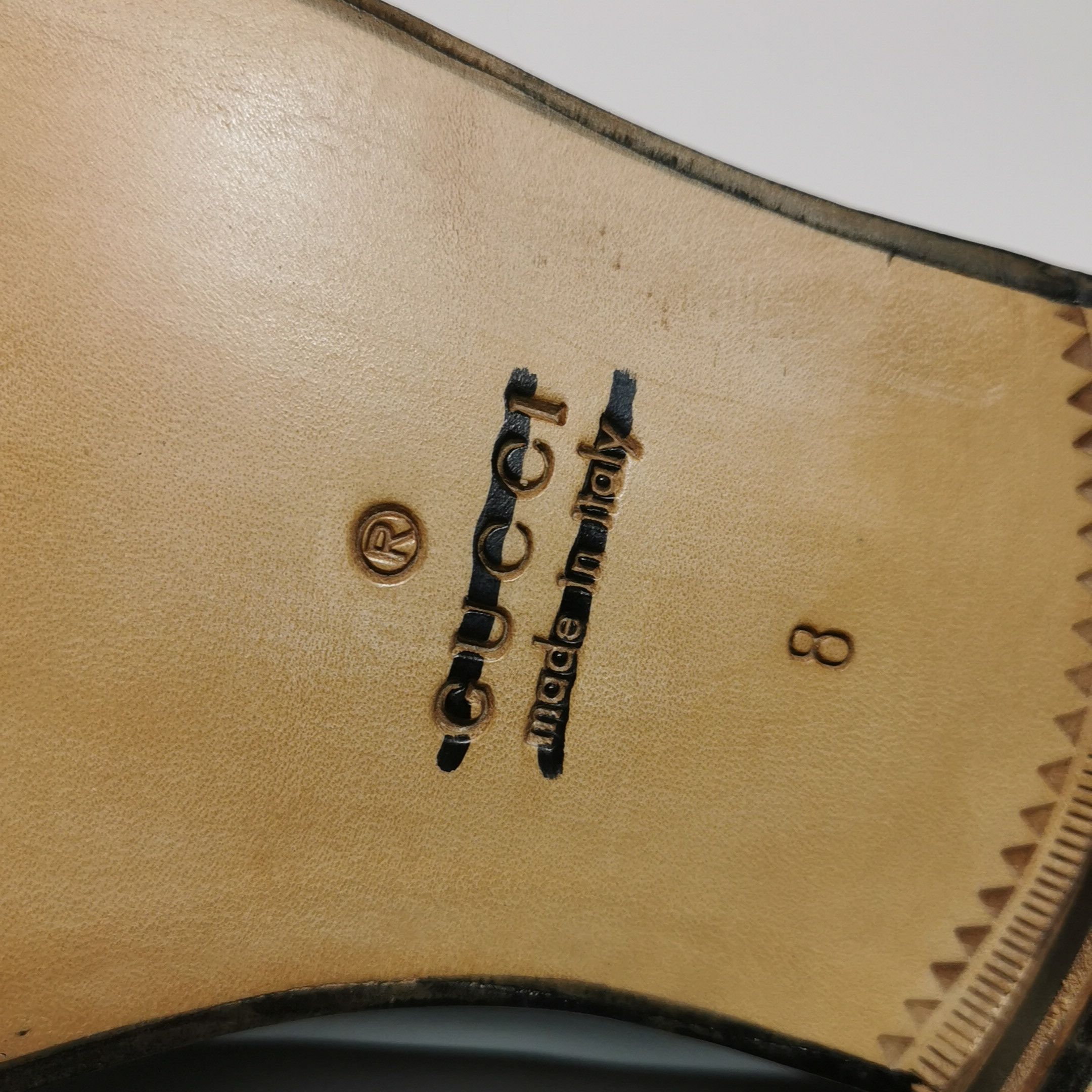 Gucci Gucci Men 9 Leather Size US 9 / EU 42 - 9 Thumbnail