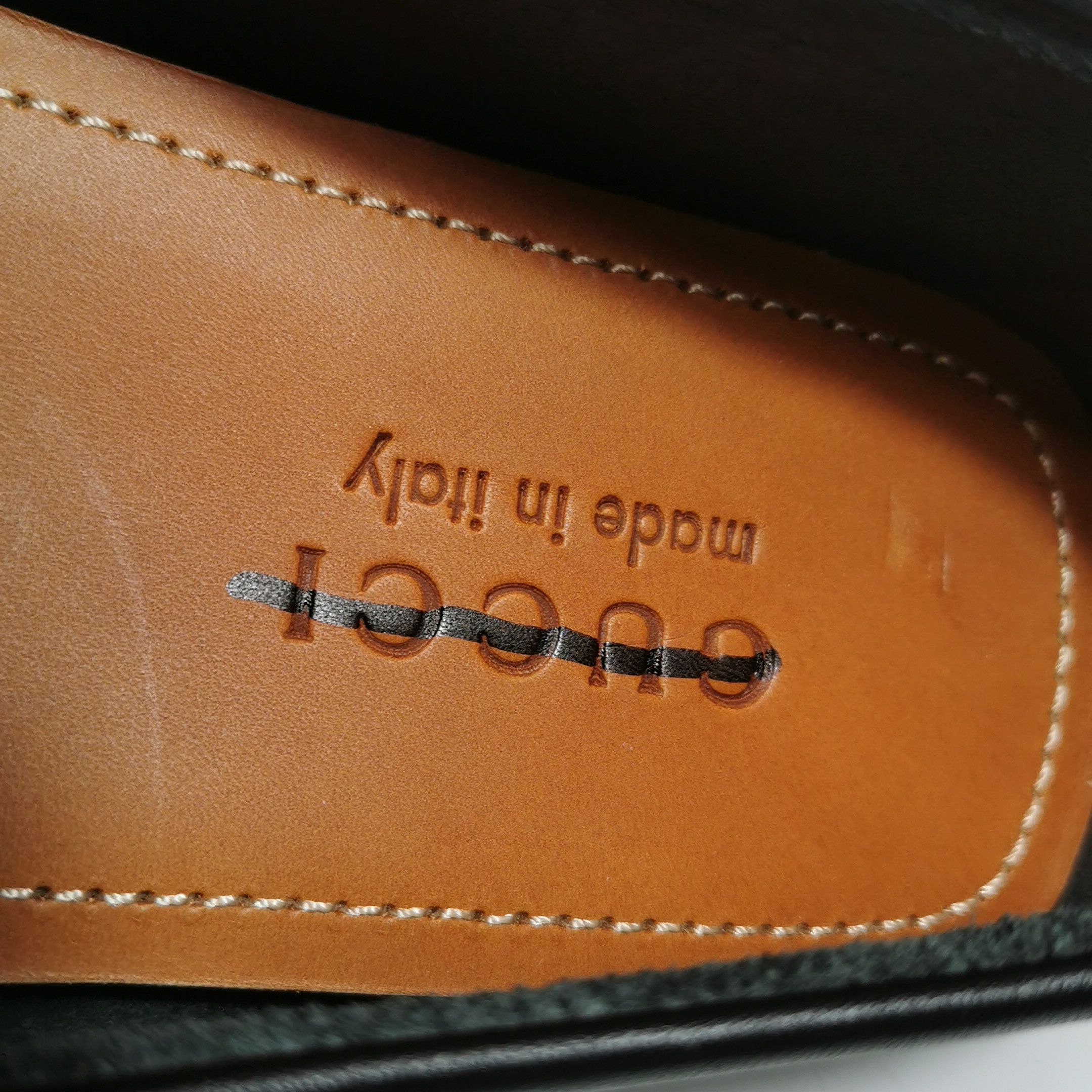 Gucci Gucci Men 8.5 Leather Size US 8.5 / EU 41-42 - 9 Thumbnail