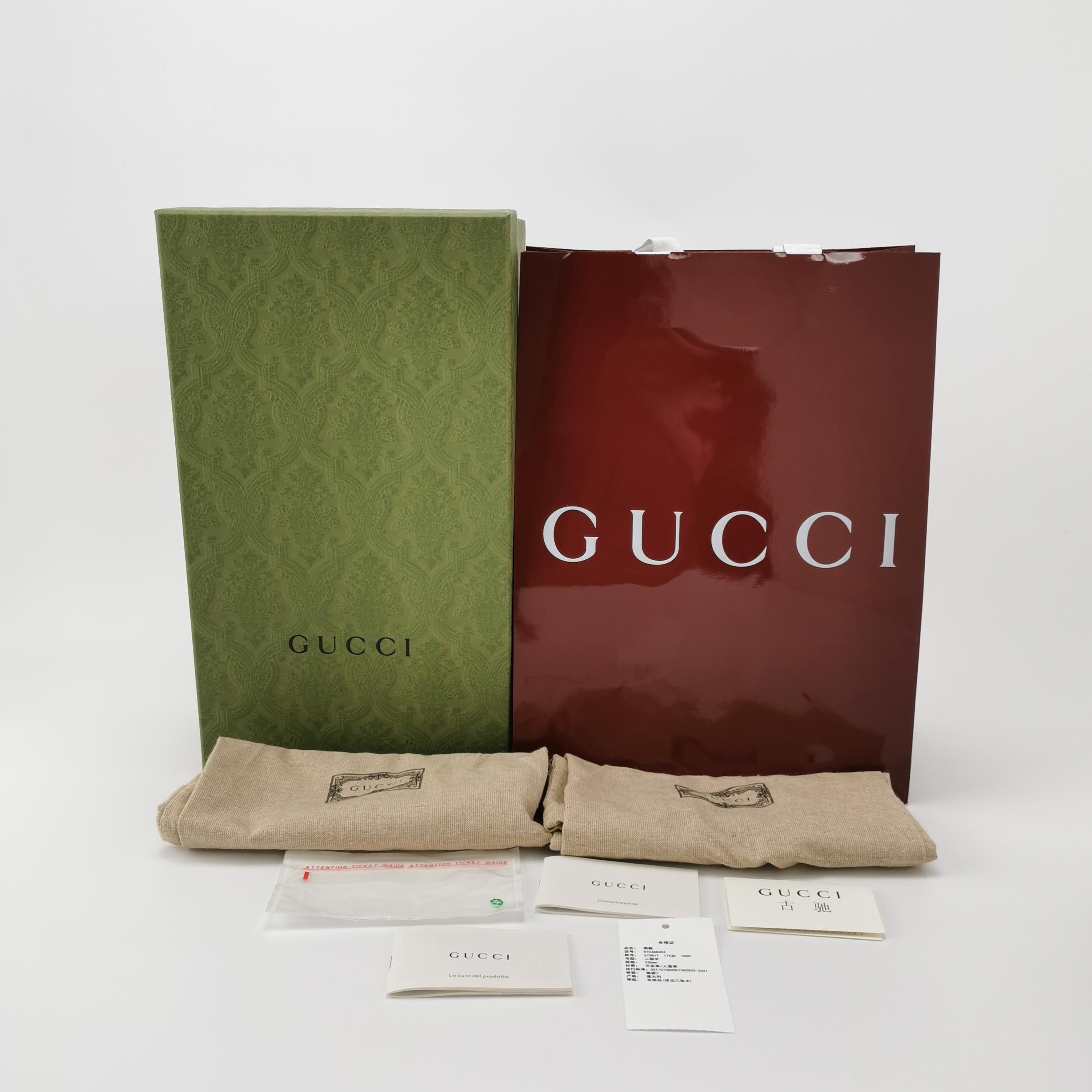 Gucci Gucci Men 5.5 Leather Size US 5.5 / EU 38 - 6 Thumbnail