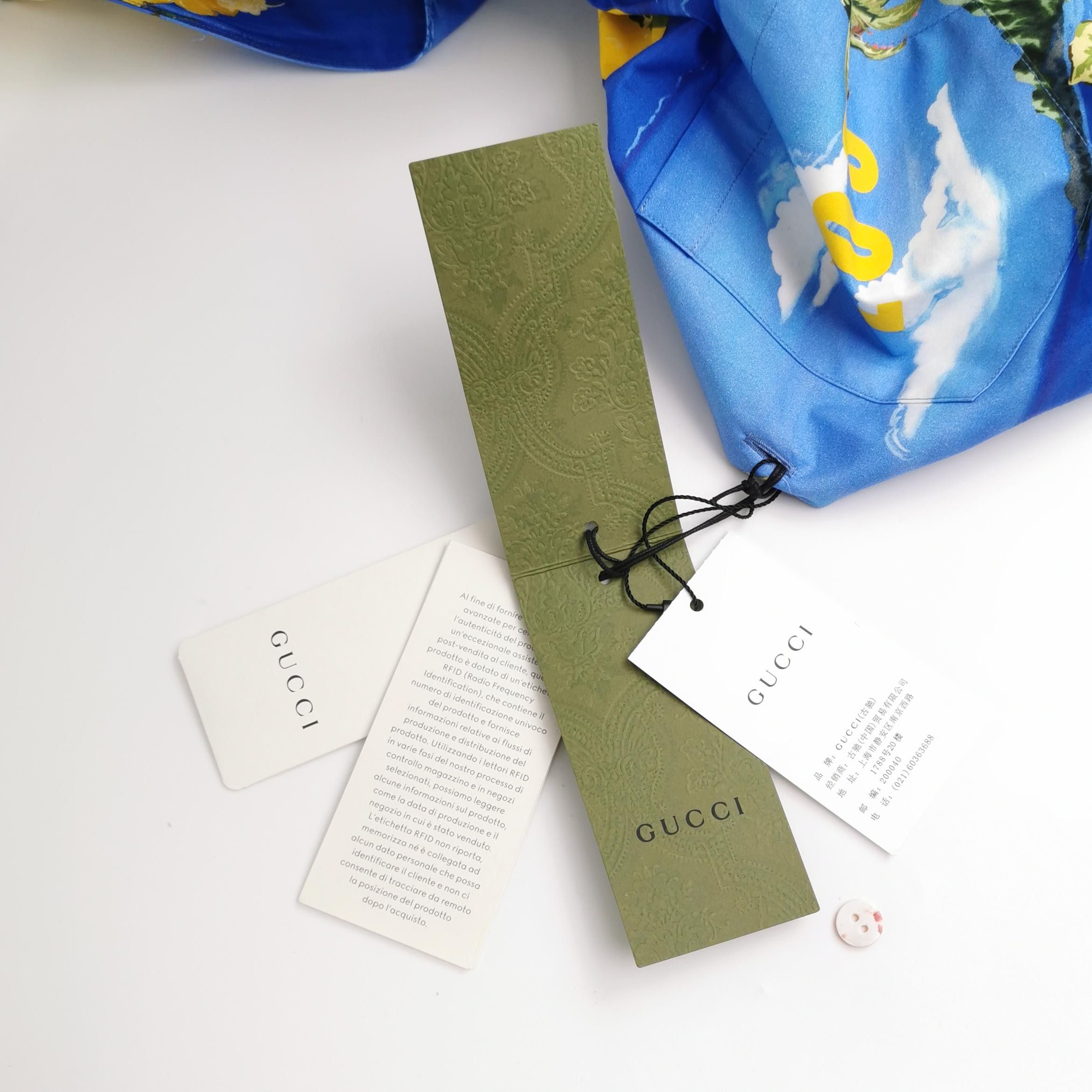 Gucci Gucci Men xs Button Ups Size US XS / EU 42 / 0 - 4 Thumbnail