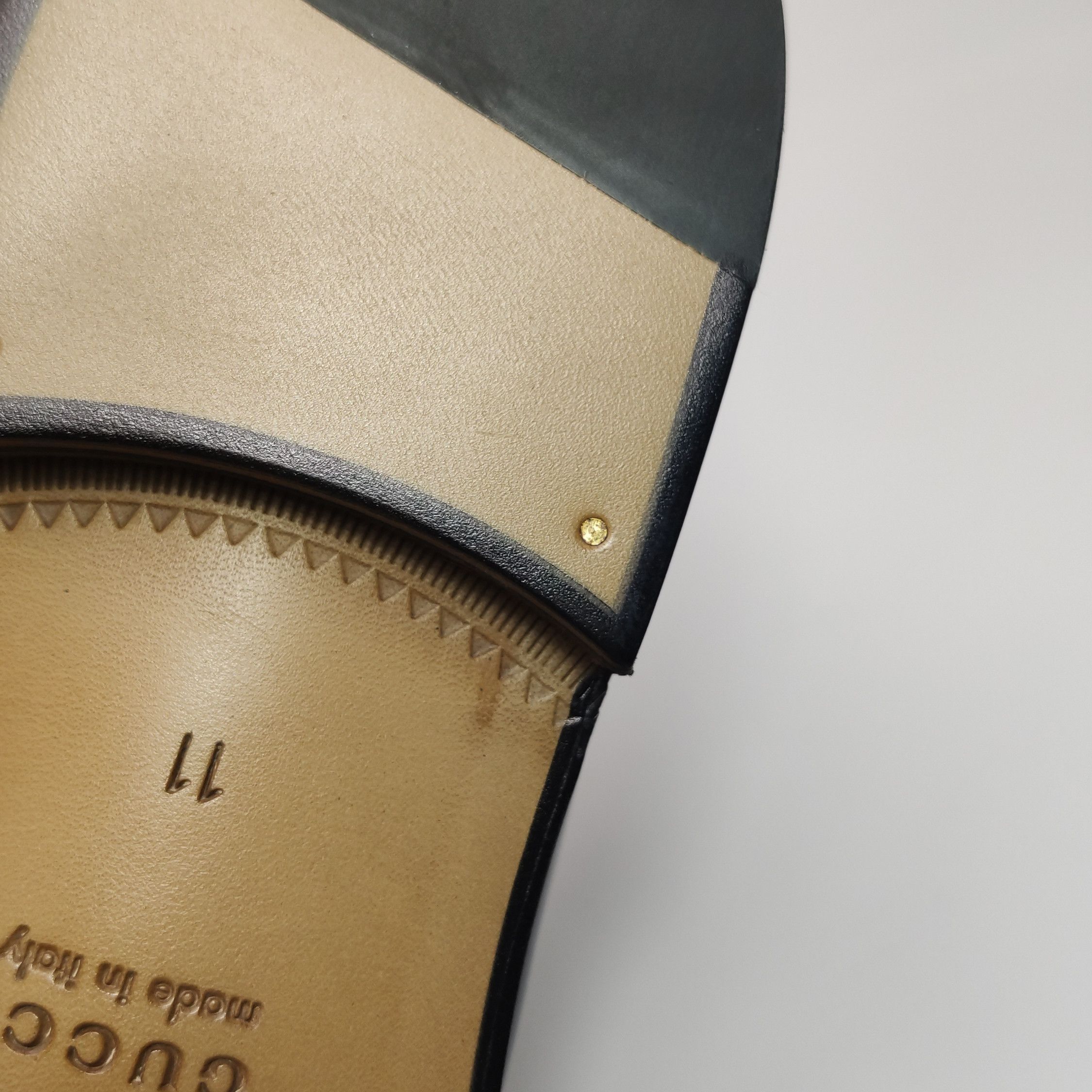Gucci Gucci Men 12 Leather Size US 12 / EU 45 - 11 Thumbnail