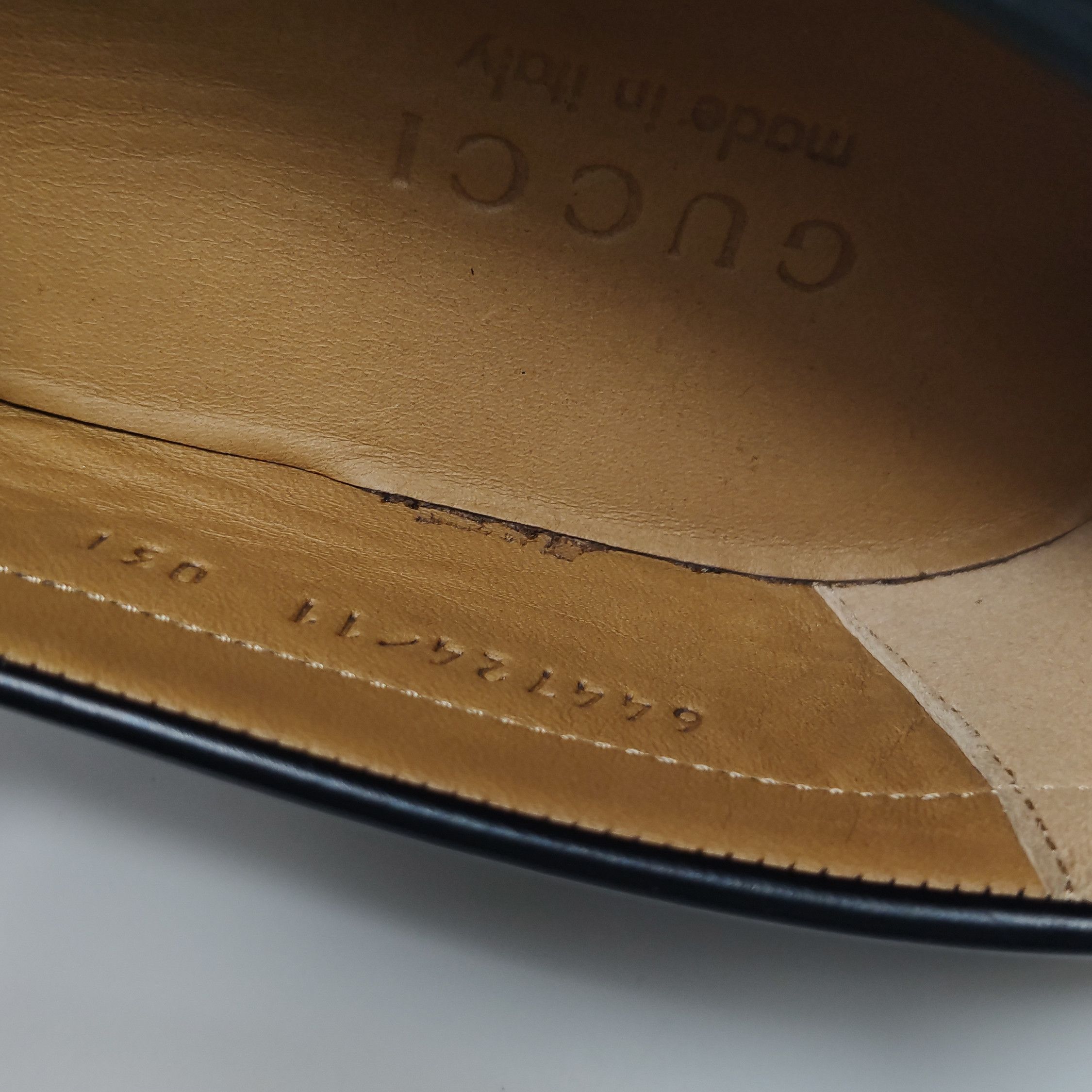Gucci Gucci Men 12 Leather Size US 12 / EU 45 - 10 Thumbnail