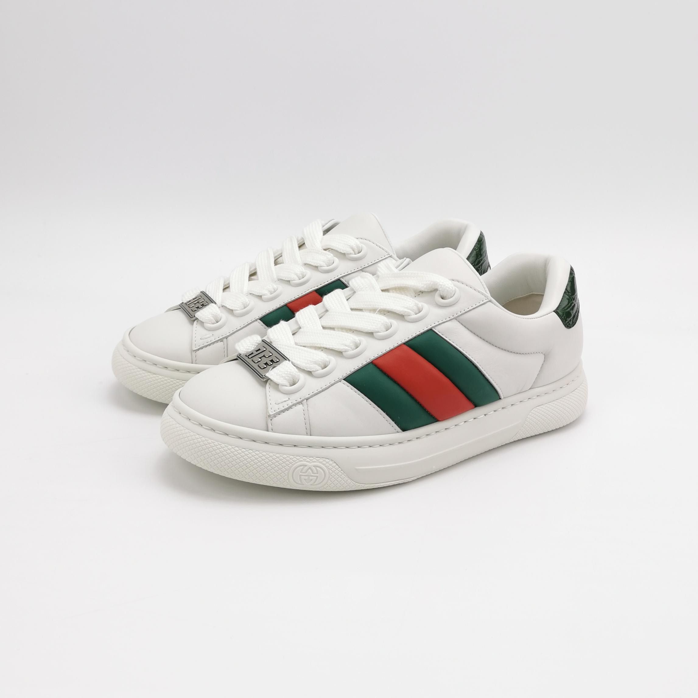 Gucci Gucci Men 7 Lowtop Sneakers Size US 7 / EU 40 - 2 Thumbnail
