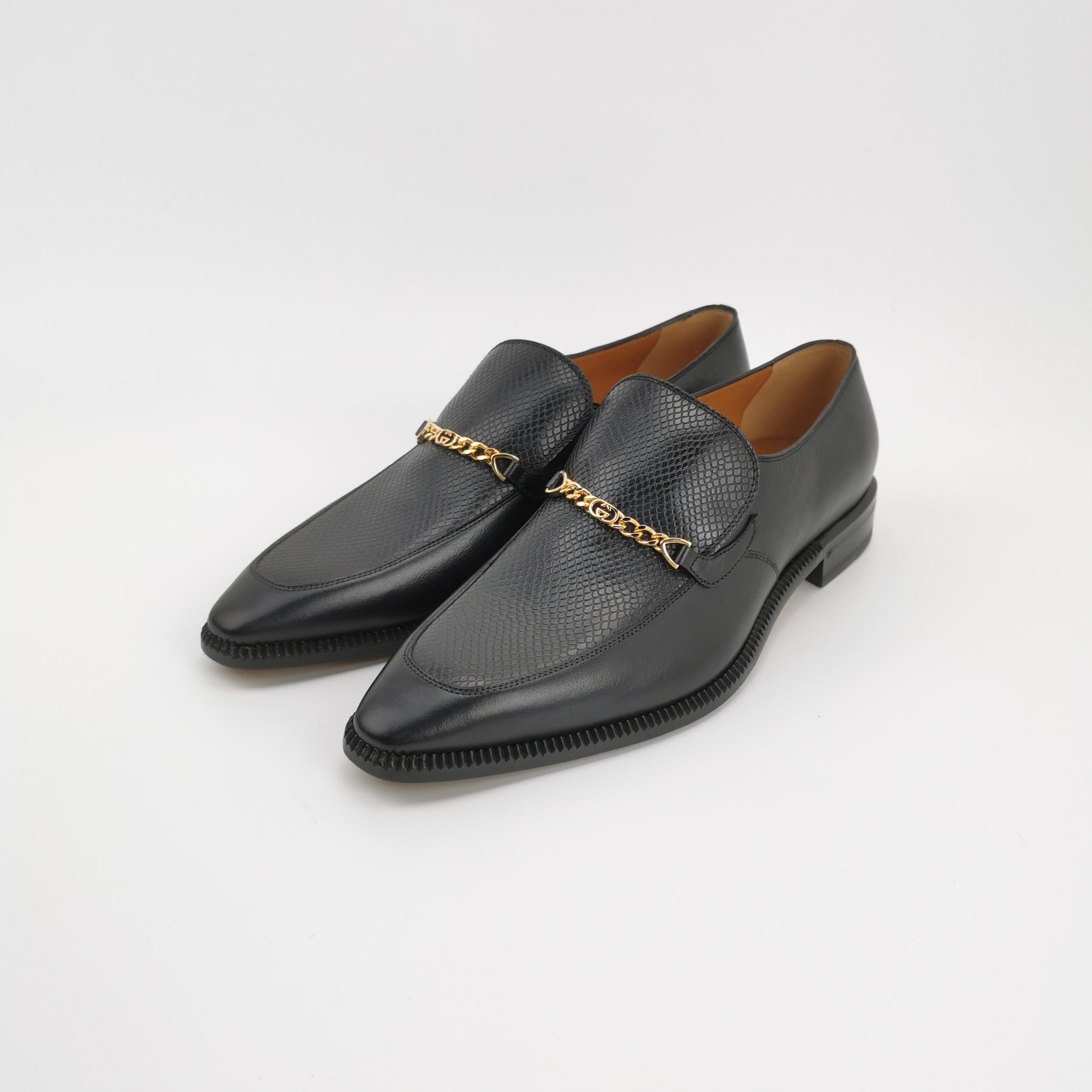 Gucci Gucci Men 10.5 Leather Size US 10.5 / EU 43-44 - 2 Thumbnail