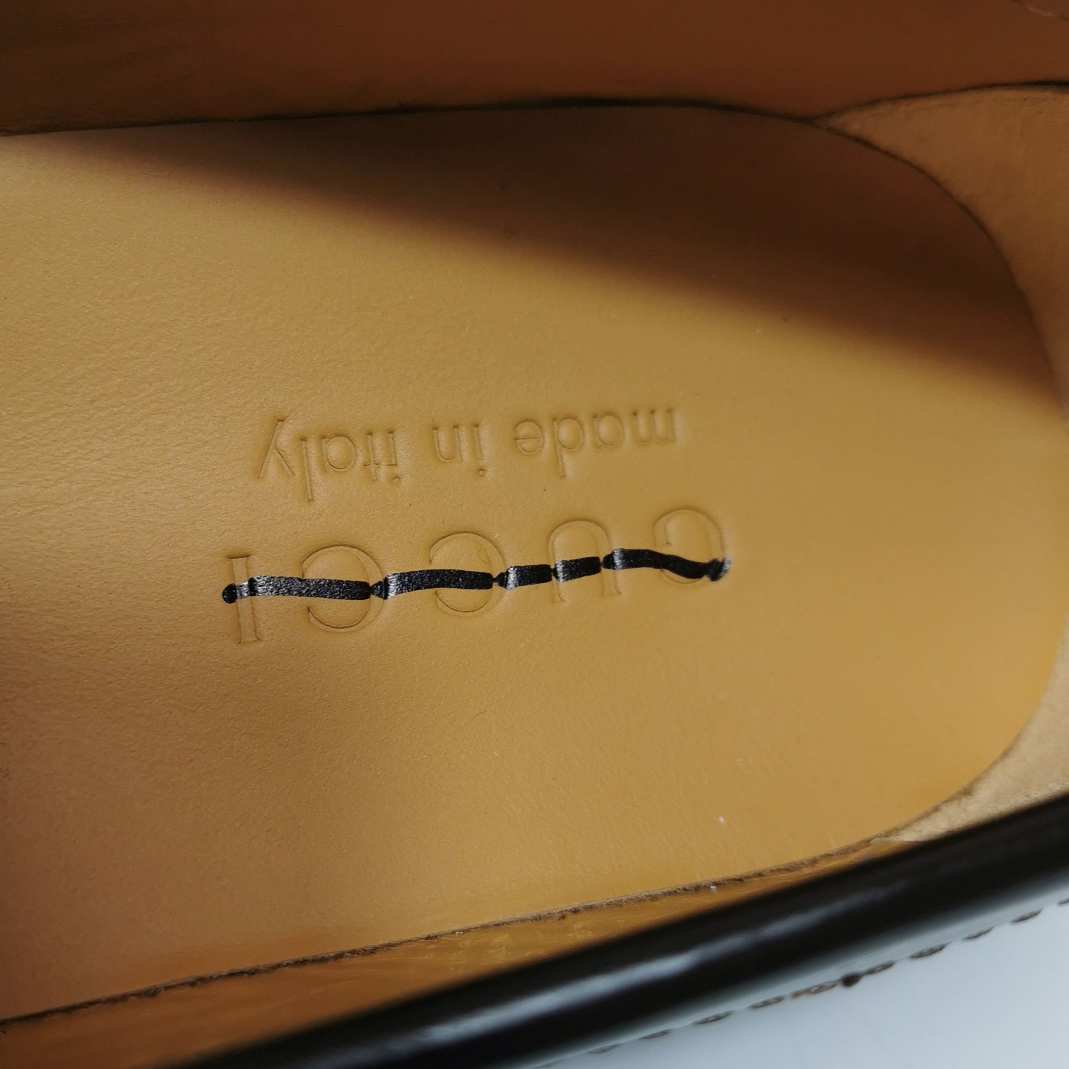 Gucci Gucci Men 6 Leather Size US 6 / EU 39 - 9 Thumbnail