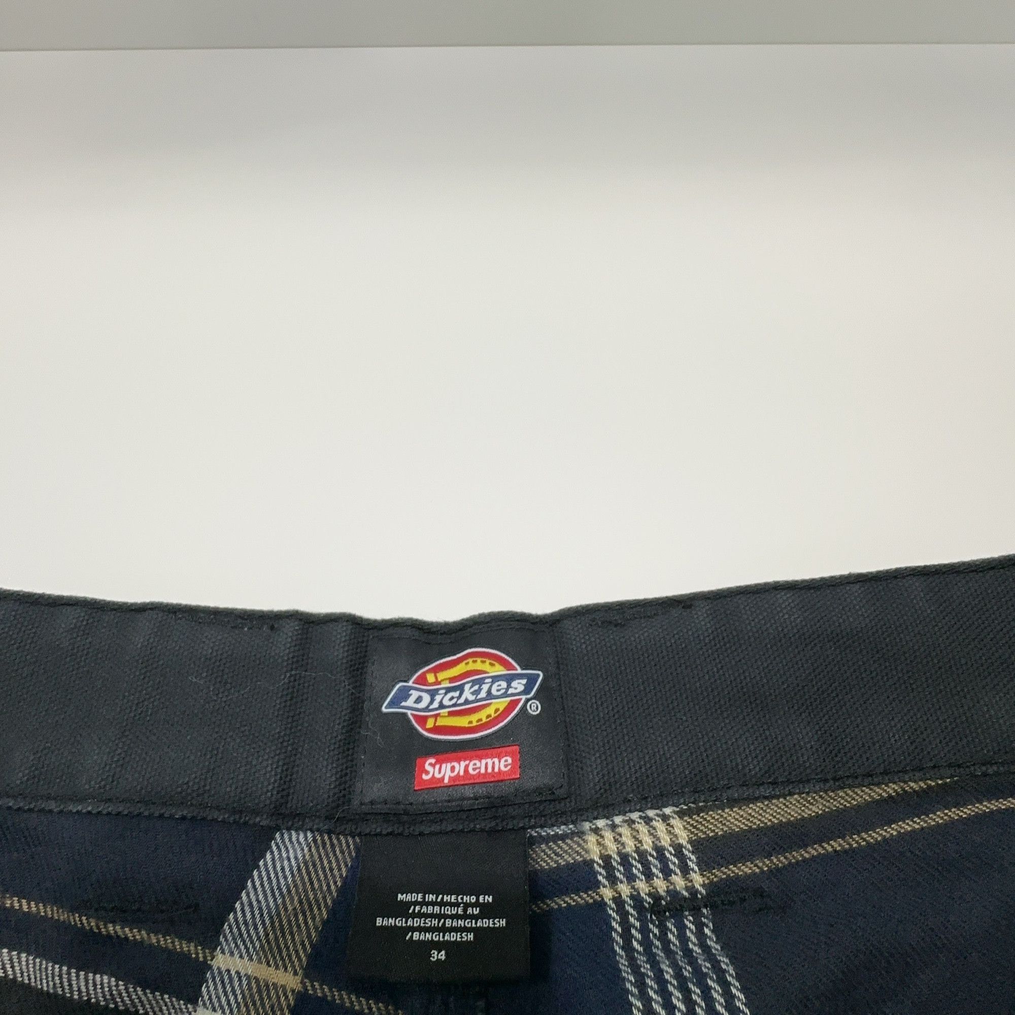 Supreme Supreme x Dickies Flannel Lined Cargo Pants Size 34 Size US 34 / EU 50 - 3 Thumbnail