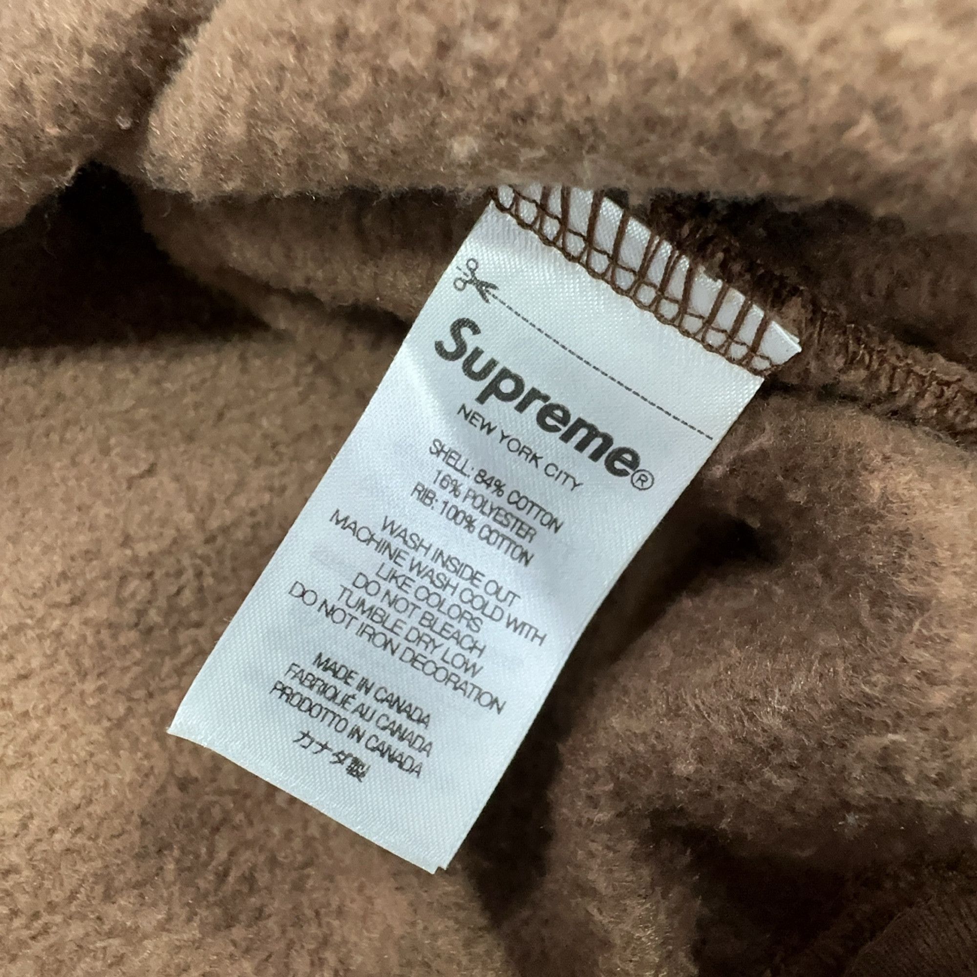 Supreme Supreme Emblem Crewneck Sweatshirt Brown Size M Size US M / EU 48-50 / 2 - 5 Thumbnail