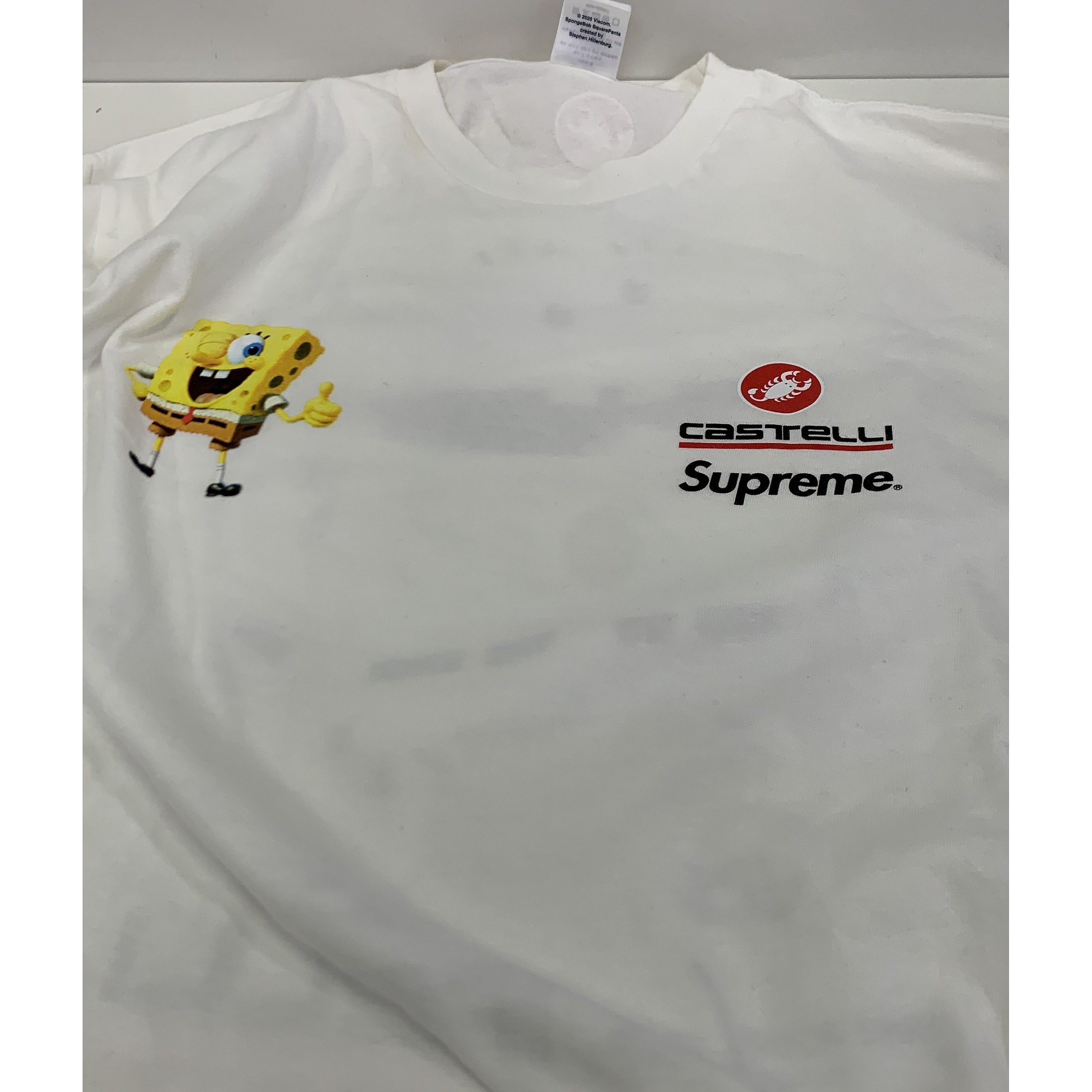 Supreme Supreme x Spongebob Long Sleeve Tee Size L Size US L / EU 52-54 / 3 - 4 Thumbnail