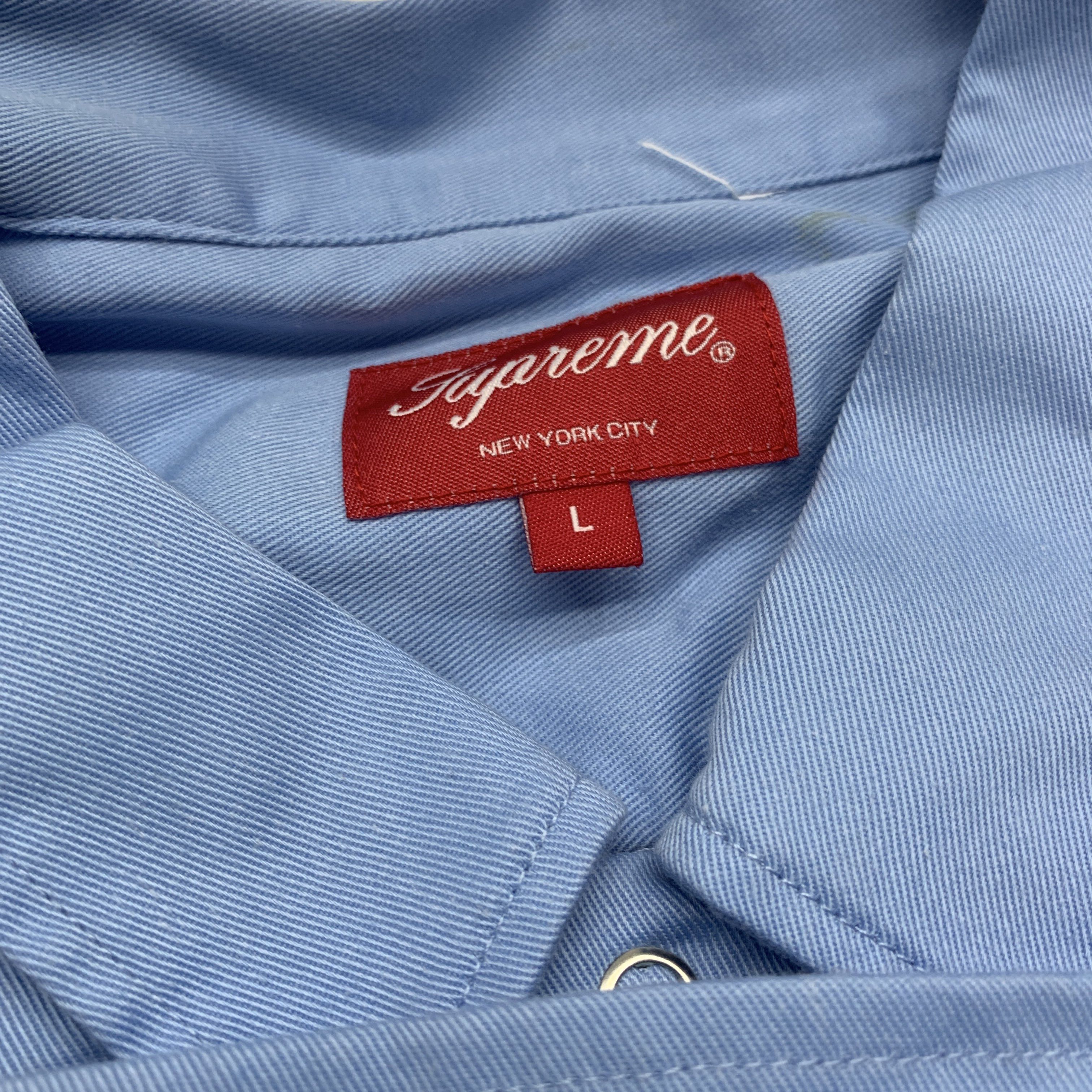 Supreme Supreme High Powered Logo Shirt Size L Size US L / EU 52-54 / 3 - 3 Thumbnail