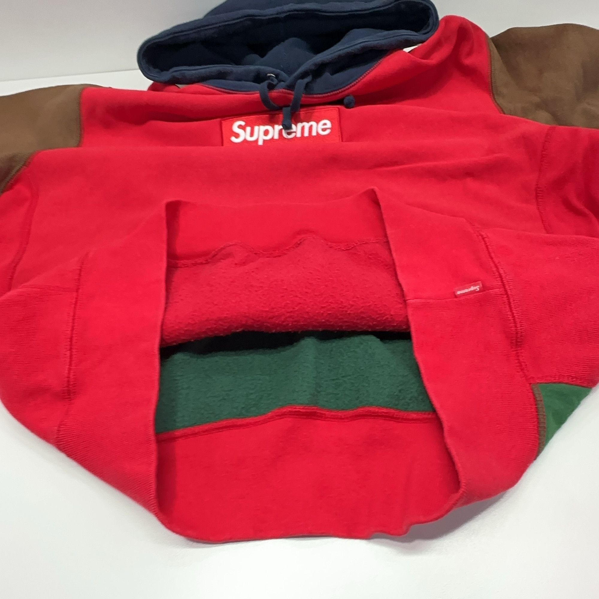 Supreme Supreme Colorblock Box Logo Hoodie Size M Size US M / EU 48-50 / 2 - 9 Thumbnail