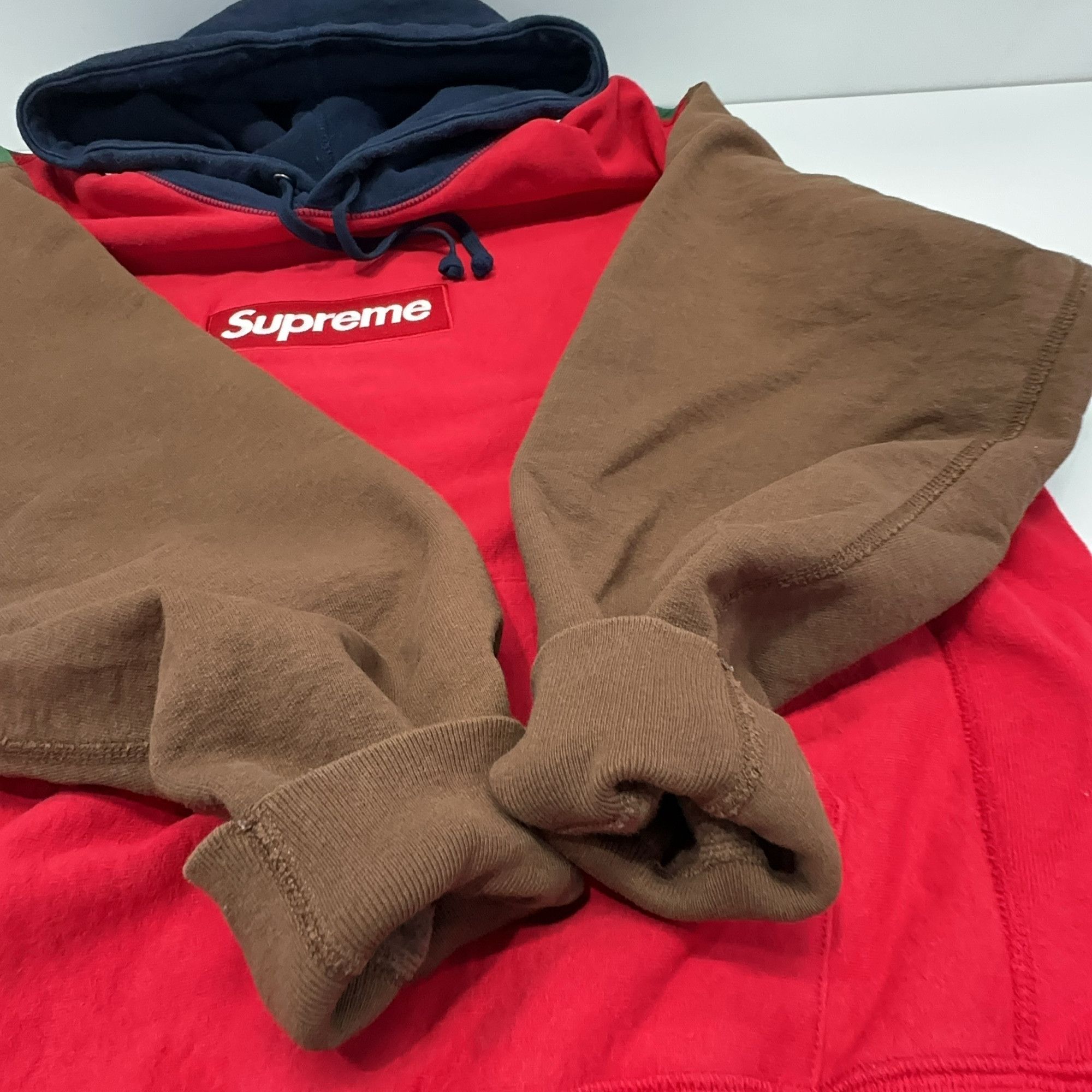Supreme Supreme Colorblock Box Logo Hoodie Size M Size US M / EU 48-50 / 2 - 12 Thumbnail