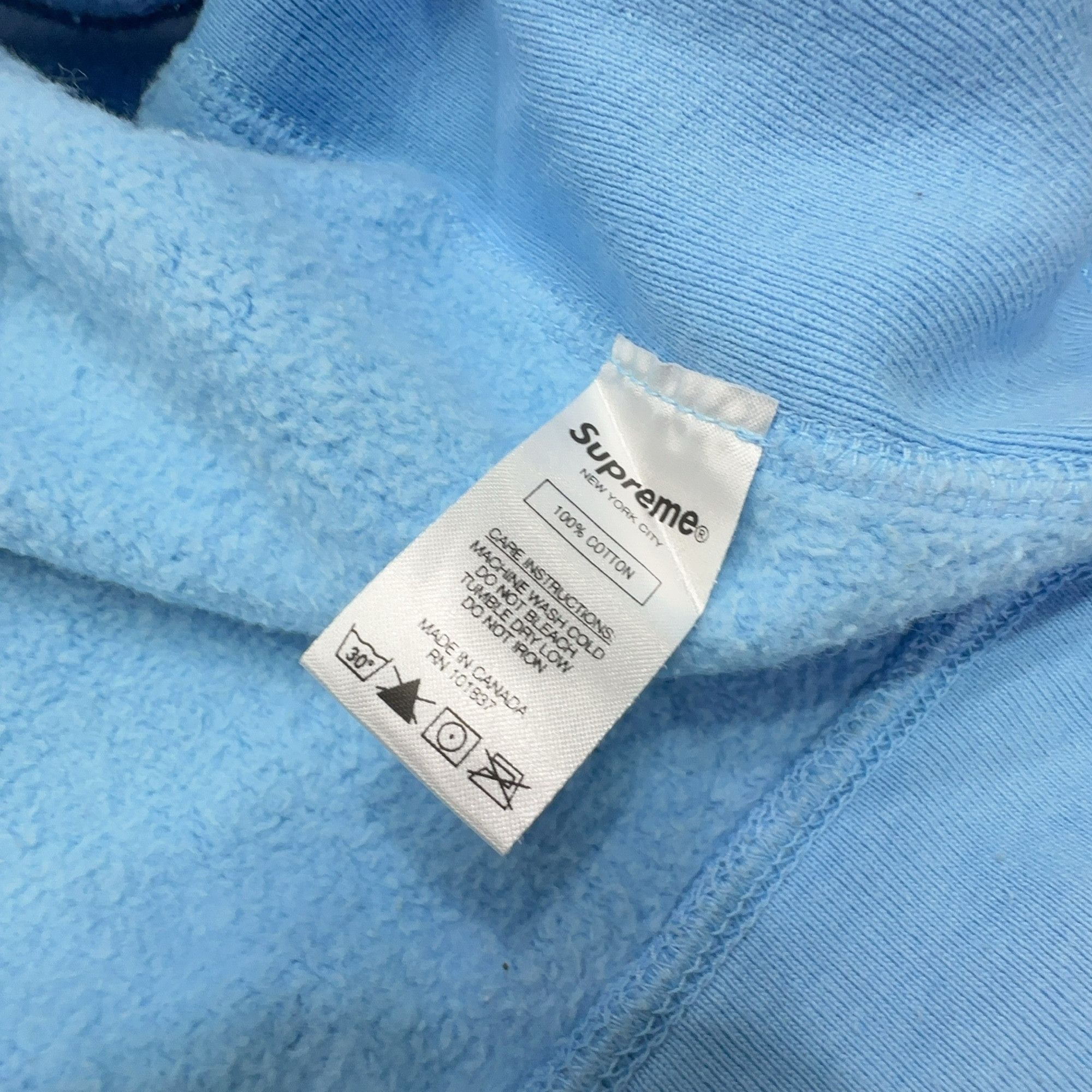 Supreme Supreme Bandana Box Logo Hoodie Light Blue Size L Size US L / EU 52-54 / 3 - 5 Thumbnail