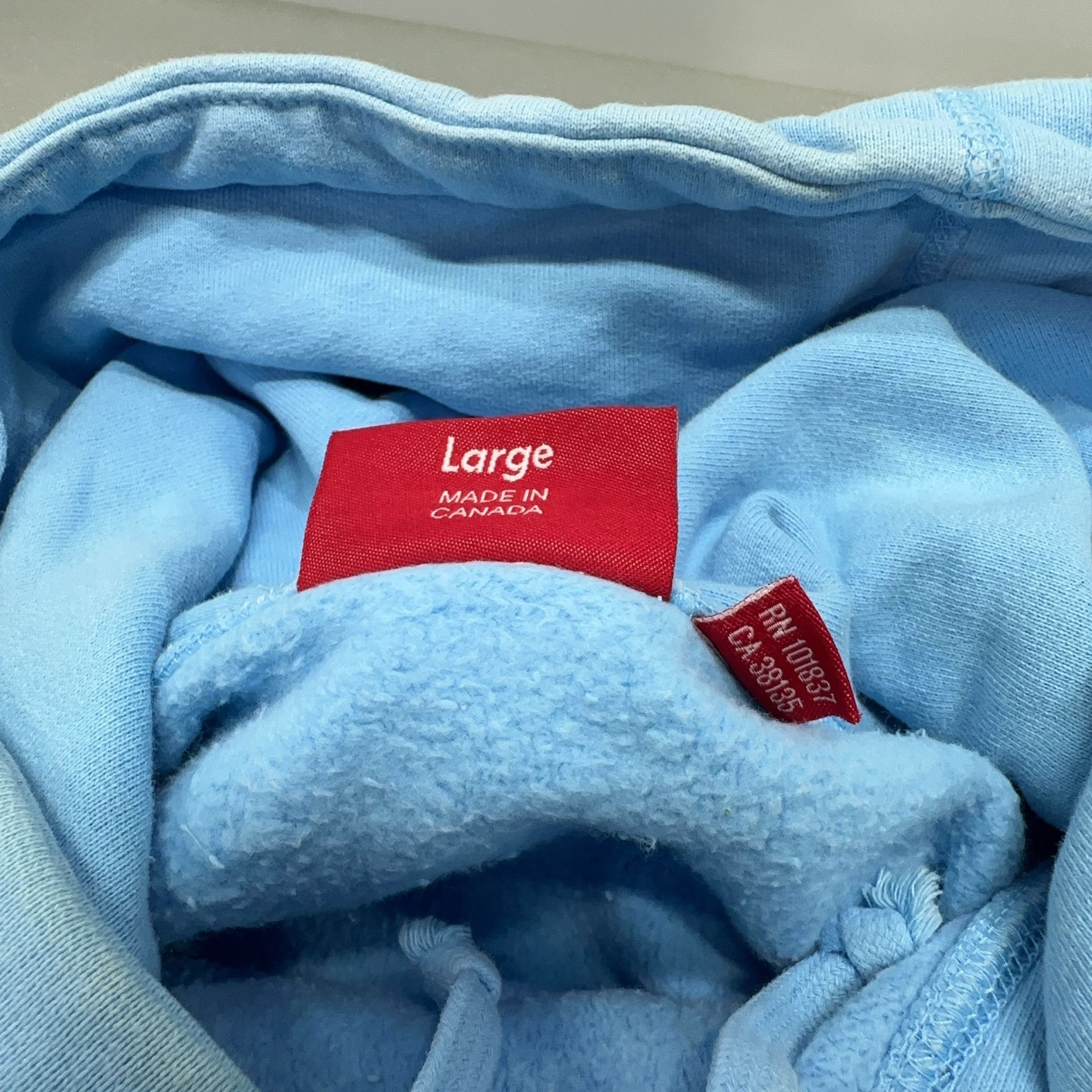 Supreme Supreme Bandana Box Logo Hoodie Light Blue Size L Size US L / EU 52-54 / 3 - 4 Thumbnail
