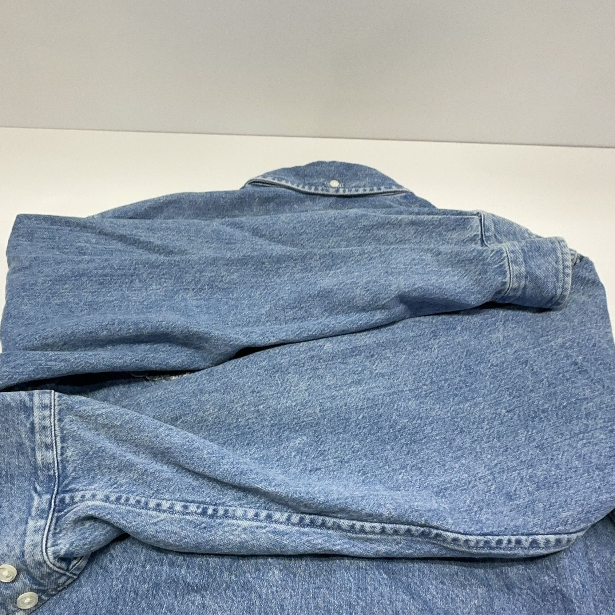 Supreme Supreme Appliqué Denim Shirt Size S Size US S / EU 44-46 / 1 - 10 Thumbnail
