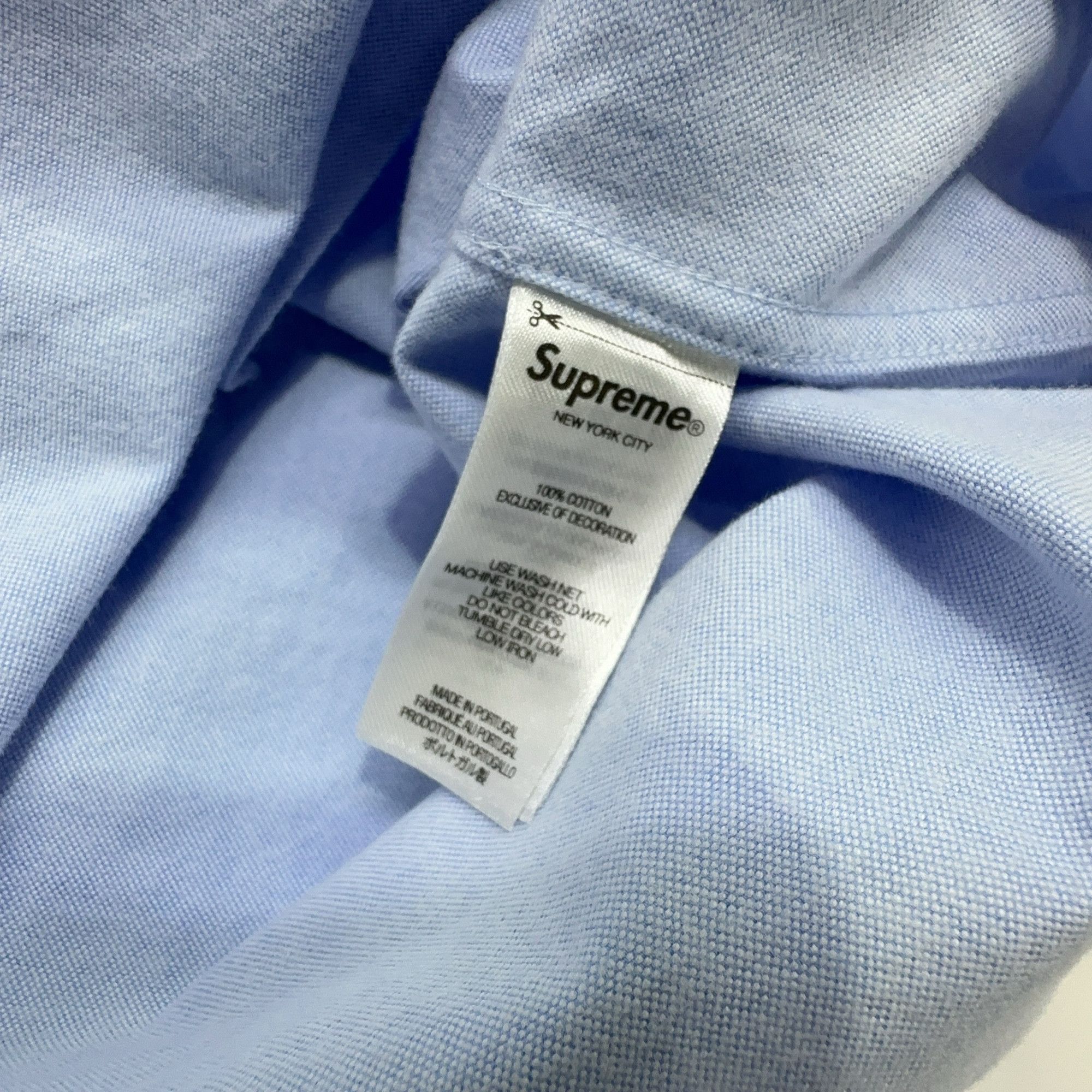 Supreme Supreme Oxford Button Up Shirt Size M Size US M / EU 48-50 / 2 - 5 Thumbnail