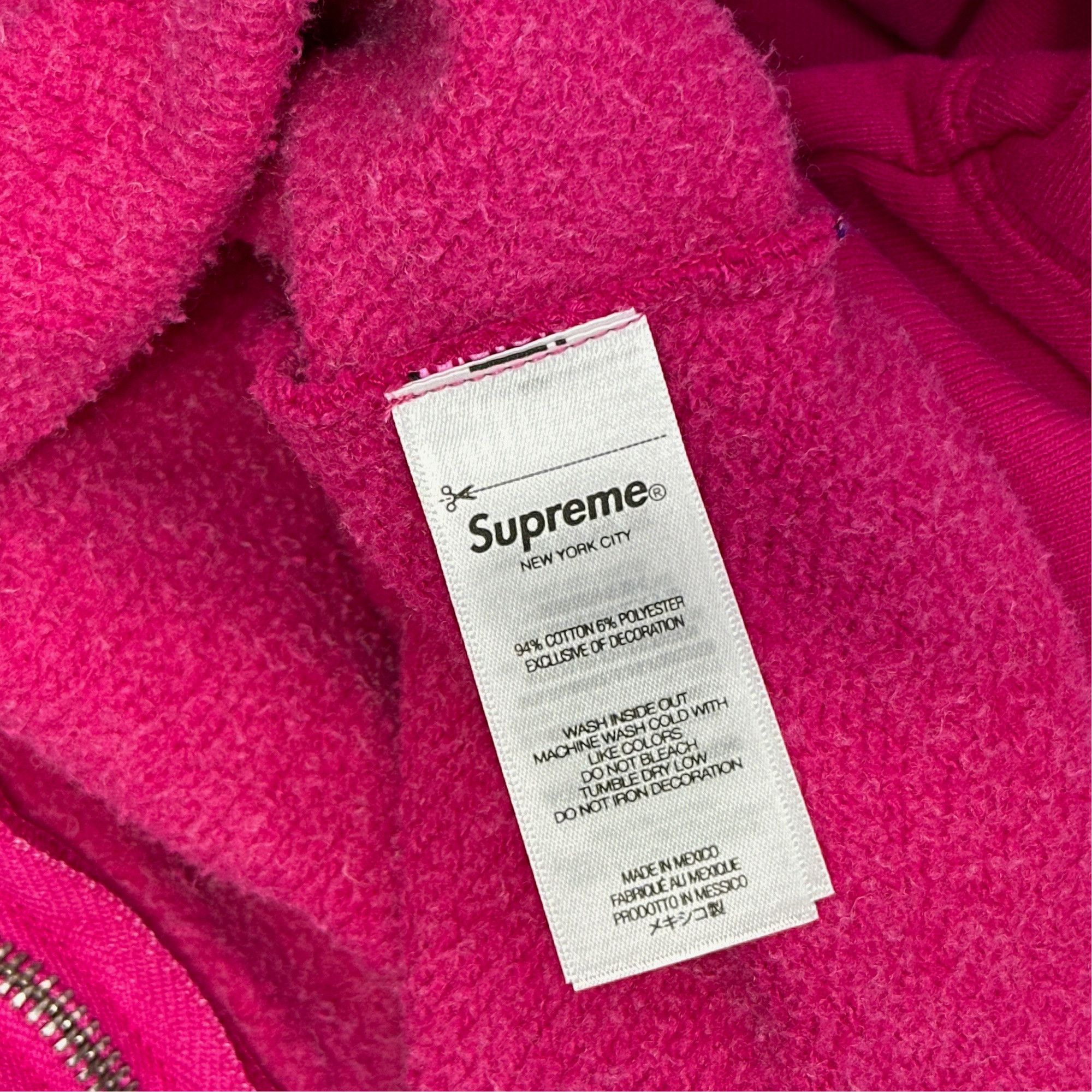 Supreme Supreme Small Box Zip Up Hoodie Size M Size US M / EU 48-50 / 2 - 3 Thumbnail