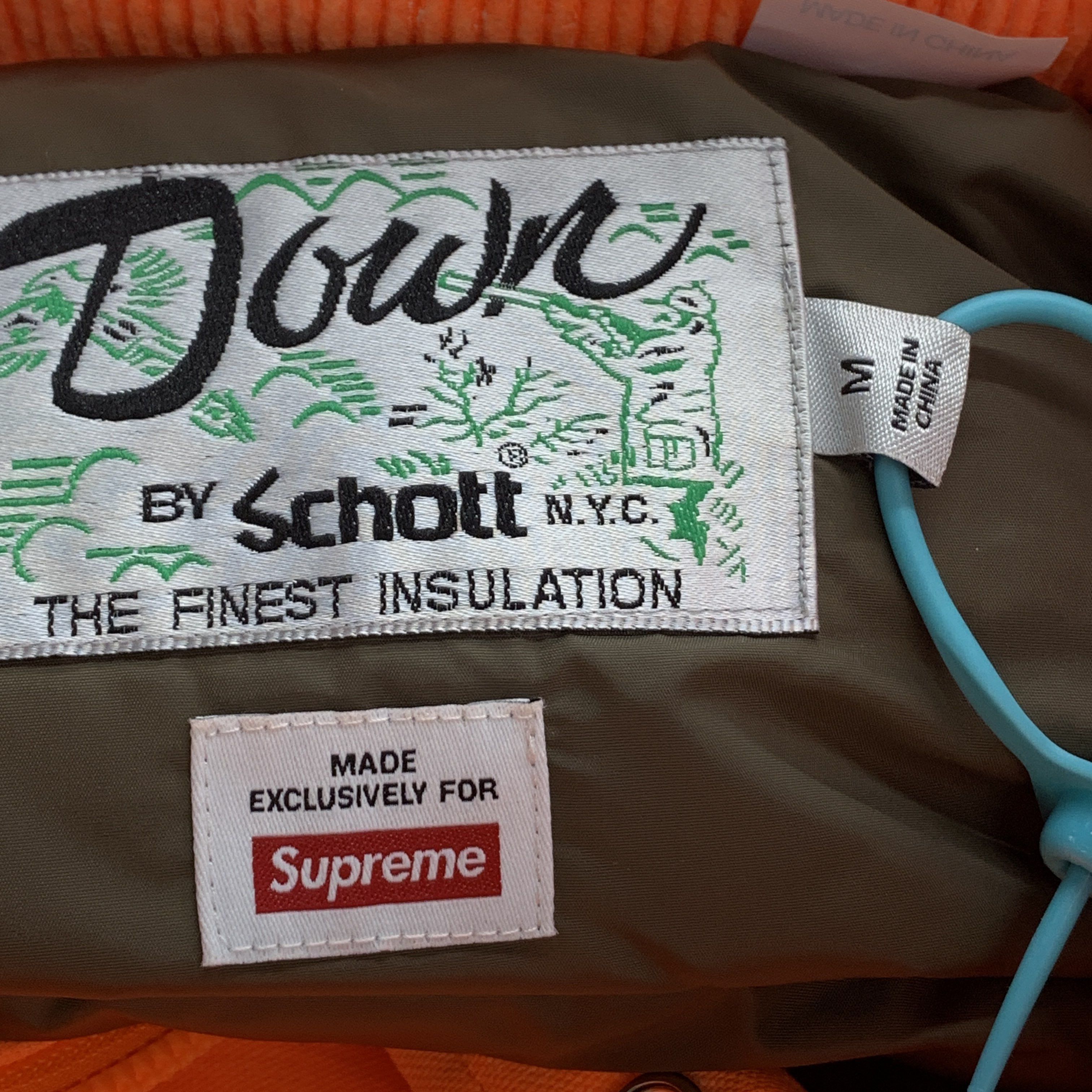 Supreme Supreme x Schott Canvas Down Trucker Jacket Size M Size US M / EU 48-50 / 2 - 3 Thumbnail